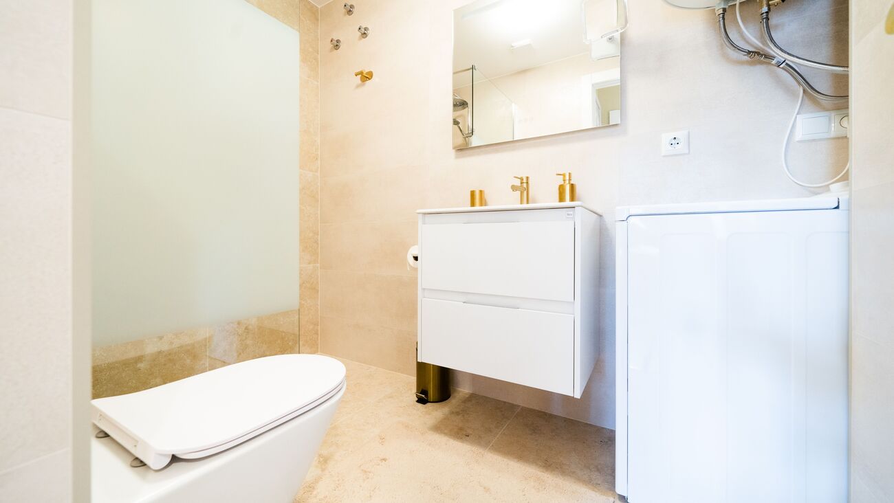 Living room in duplex for sale in Torrevieja