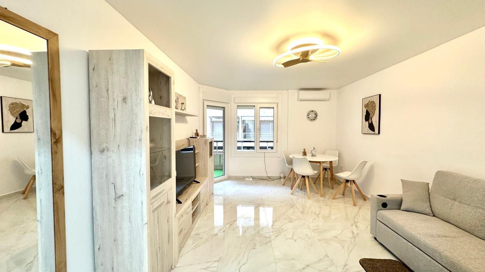 Pool area in apartment for sale in Torrevieja