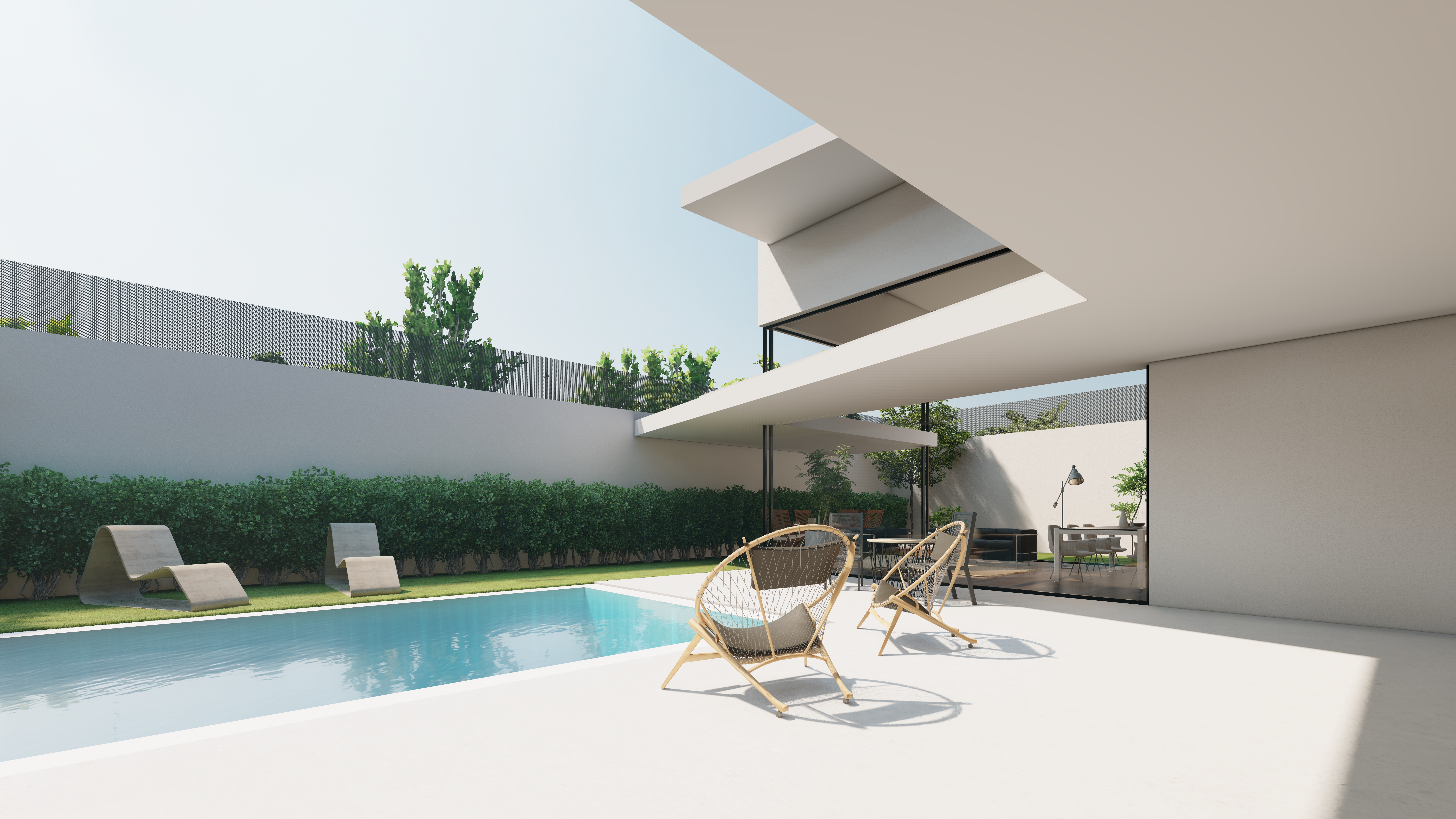 Terrace in villa for sale in Fortuna