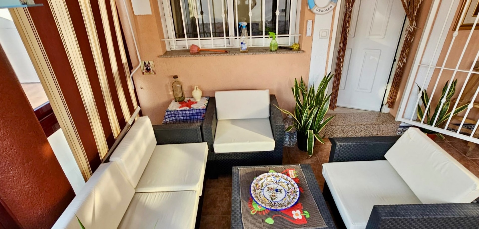Pool area in terraced for sale in San Javier