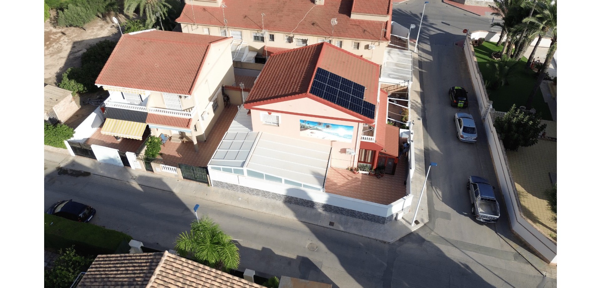 Pool area in terraced for sale in San Javier