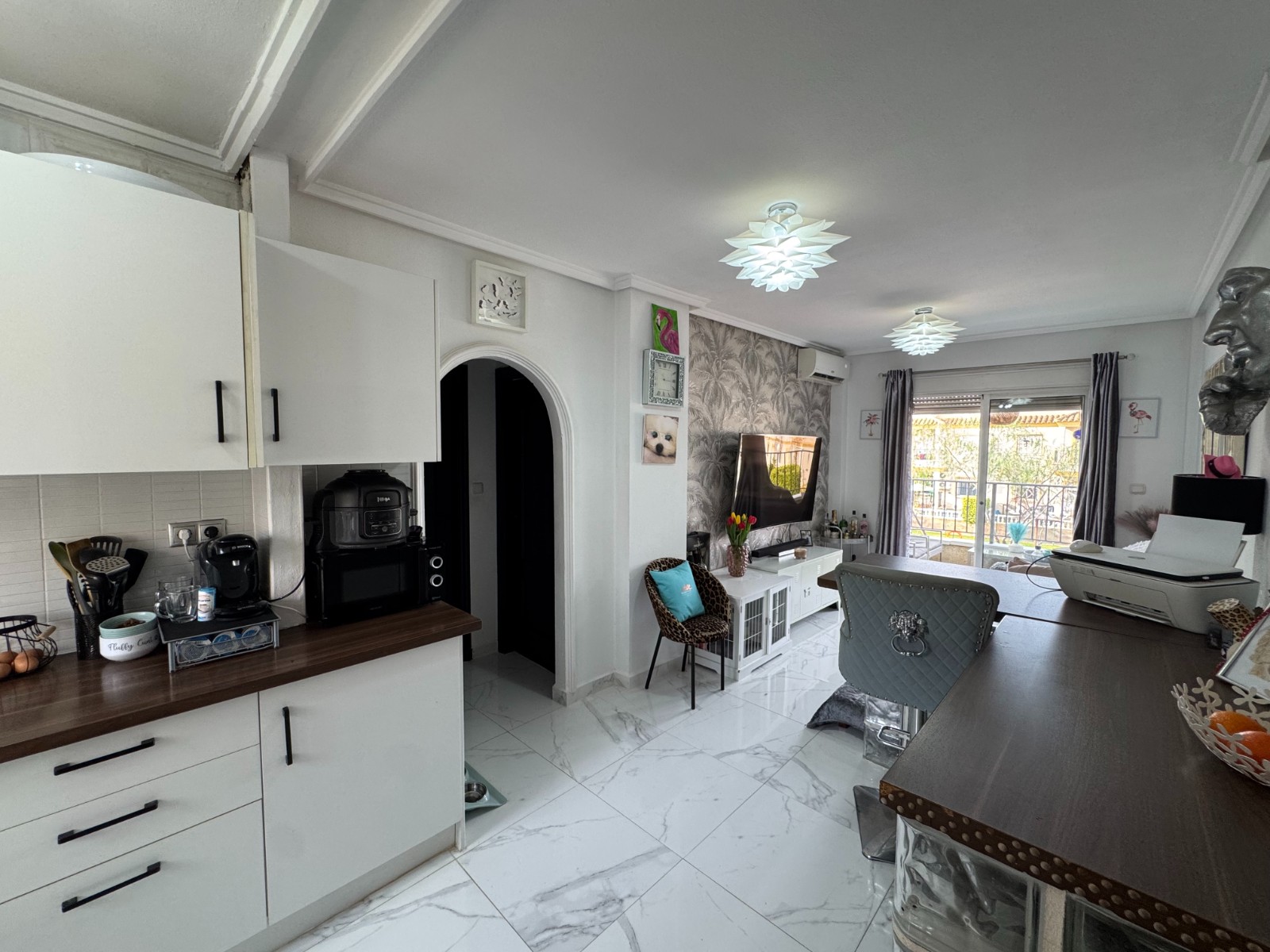 Terrace in apartment for sale in Orihuela Costa