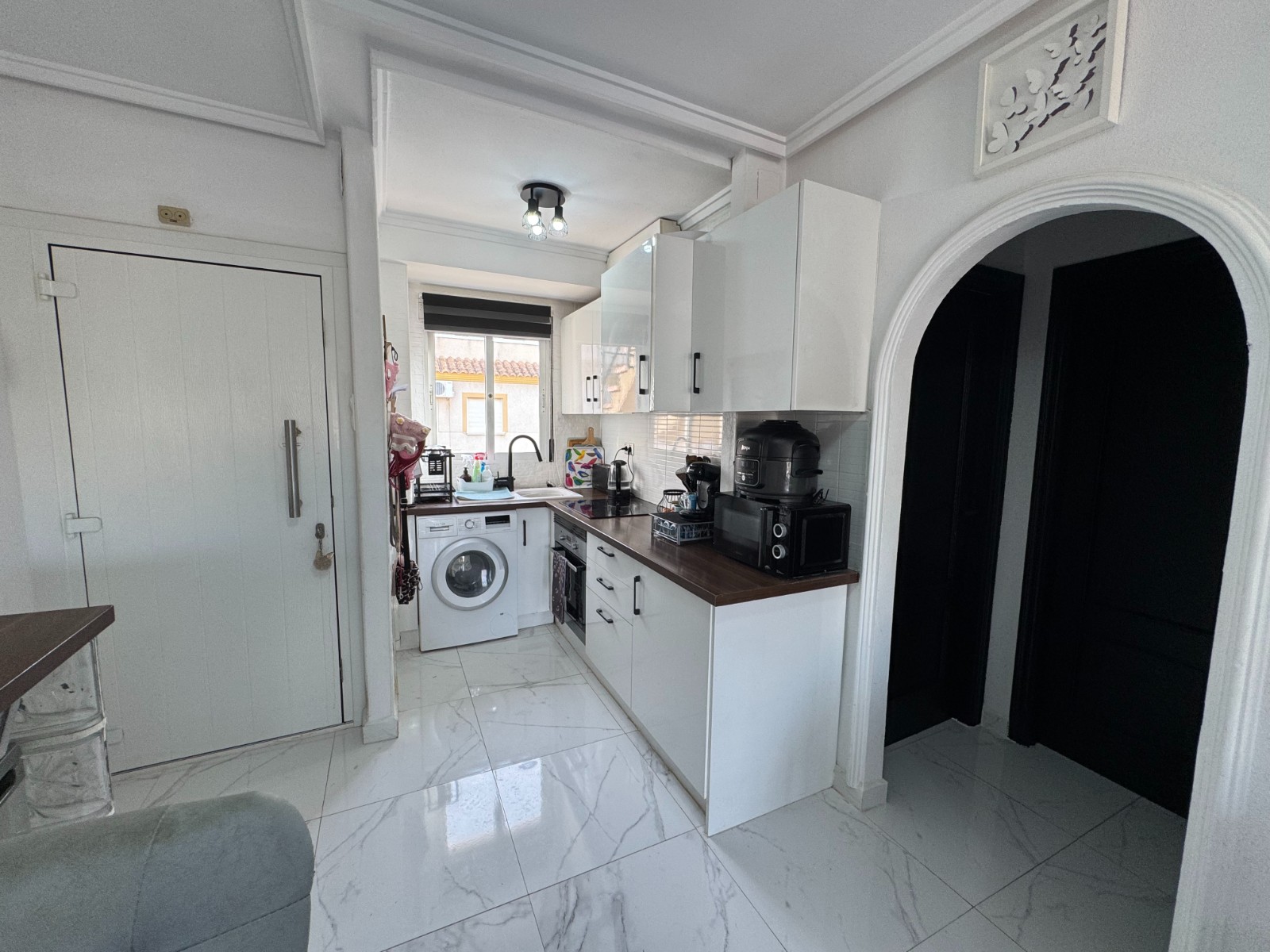 Garden in apartment for sale in Orihuela Costa
