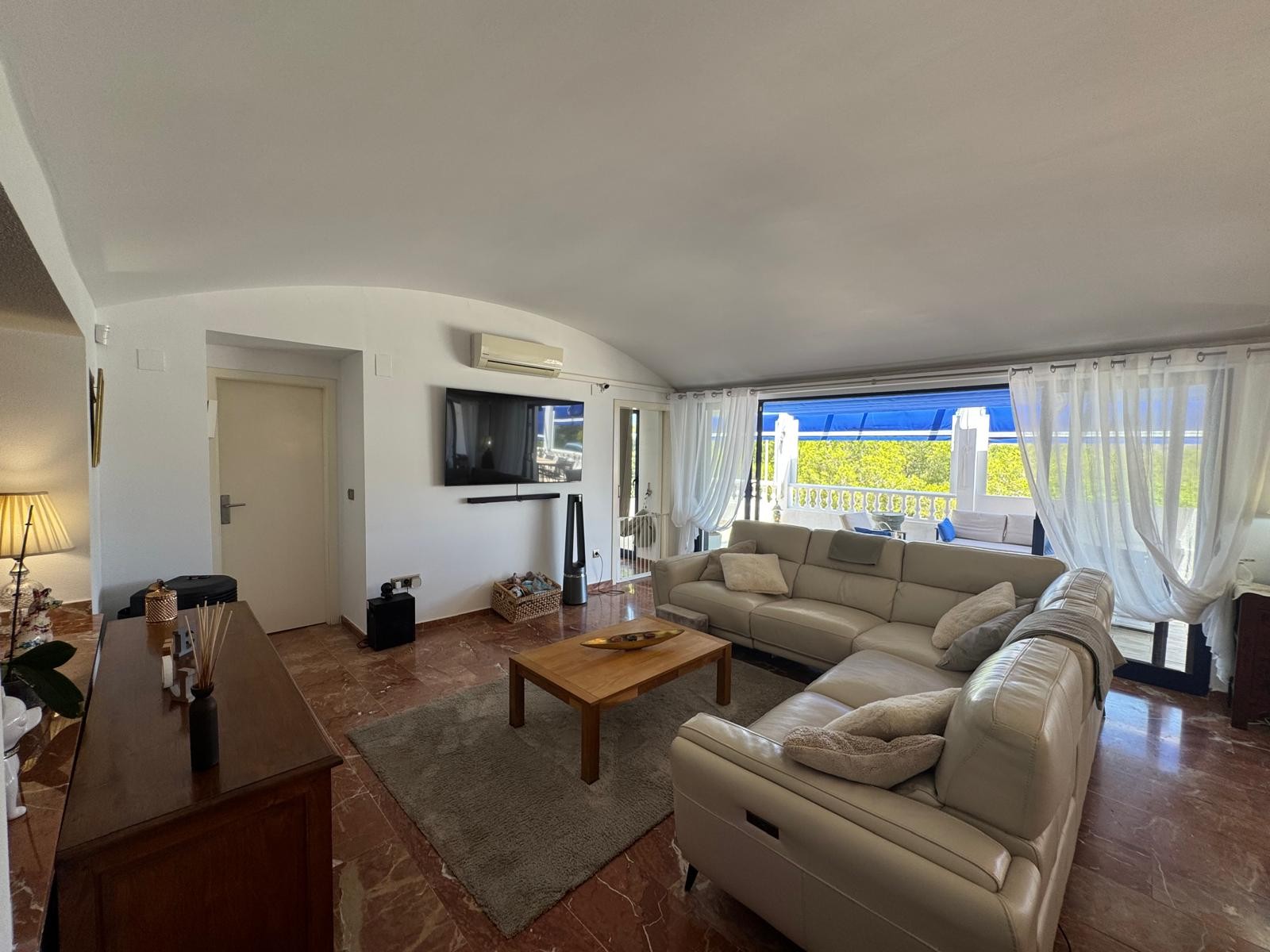 Pool area in apartment for sale in Las Ramblas Golf