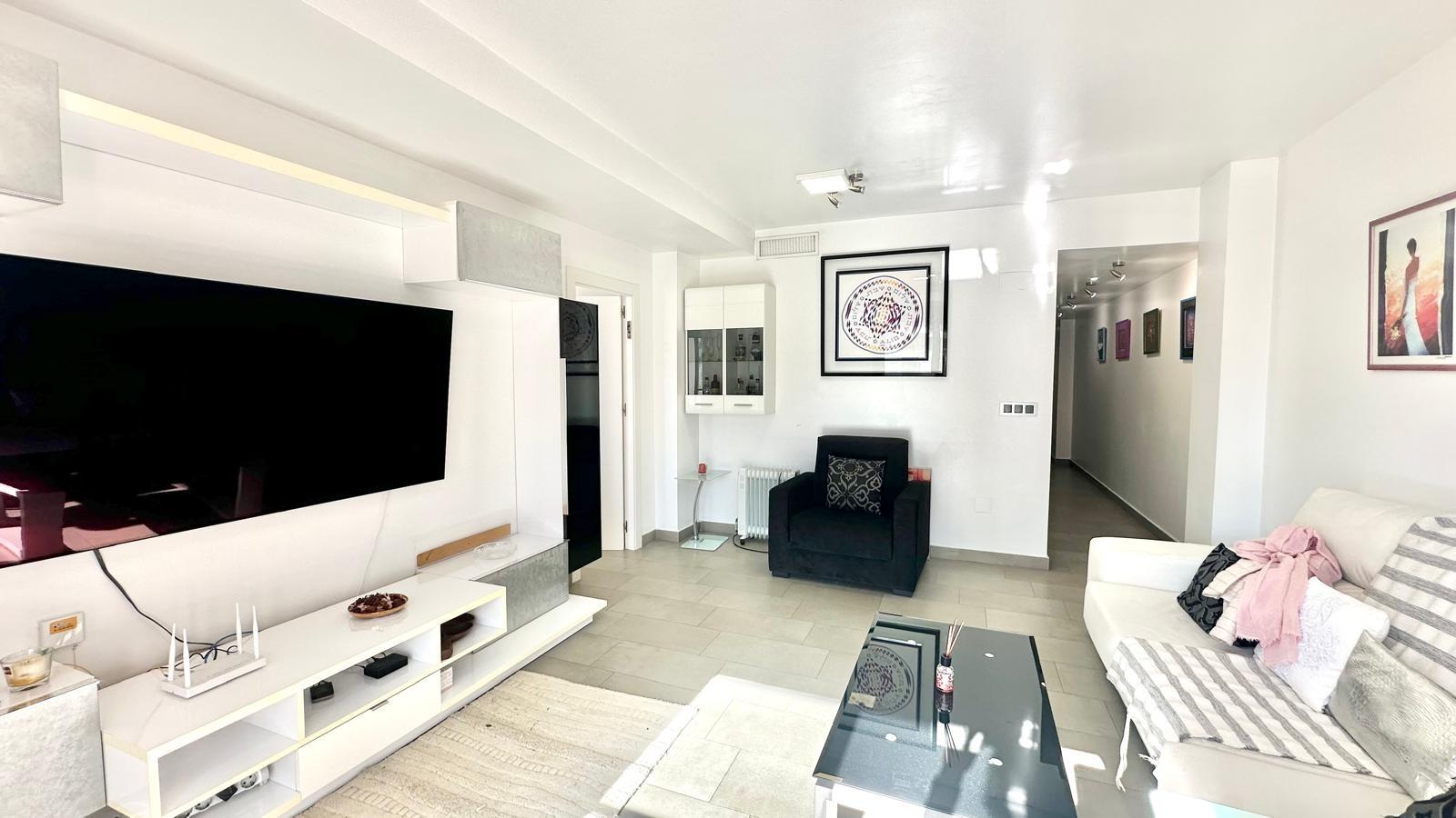 Pool area in apartment for sale in Torrevieja