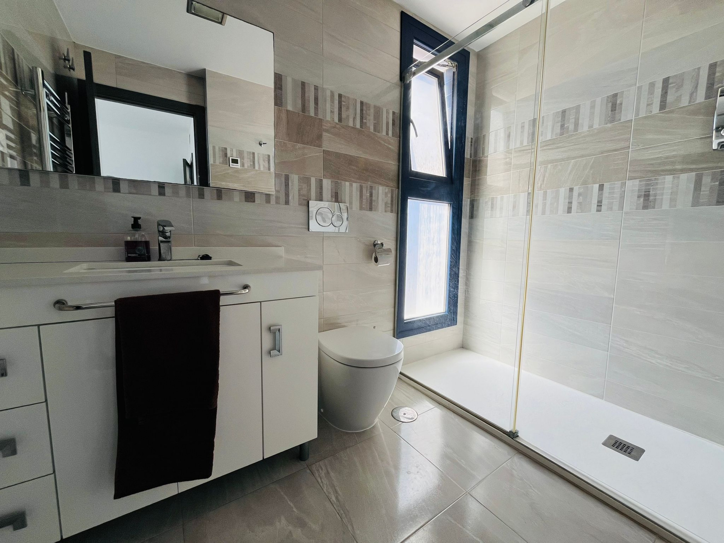 Pool area in apartment for sale in Punta Prima