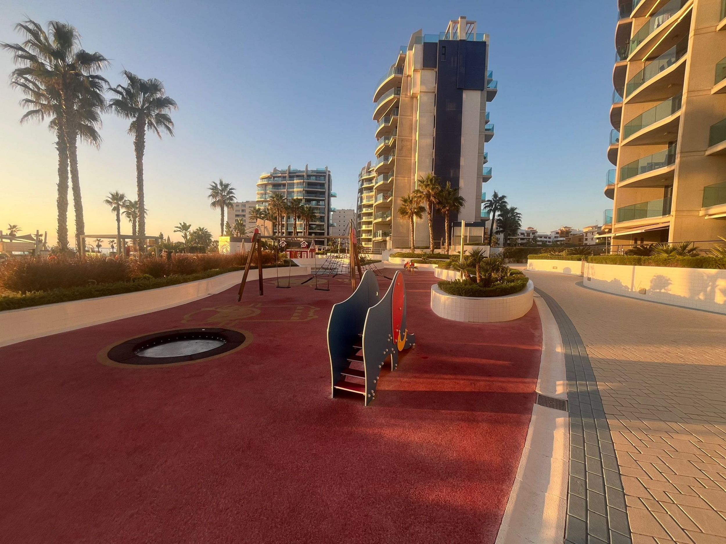 Exterior view in apartment for sale in Punta Prima