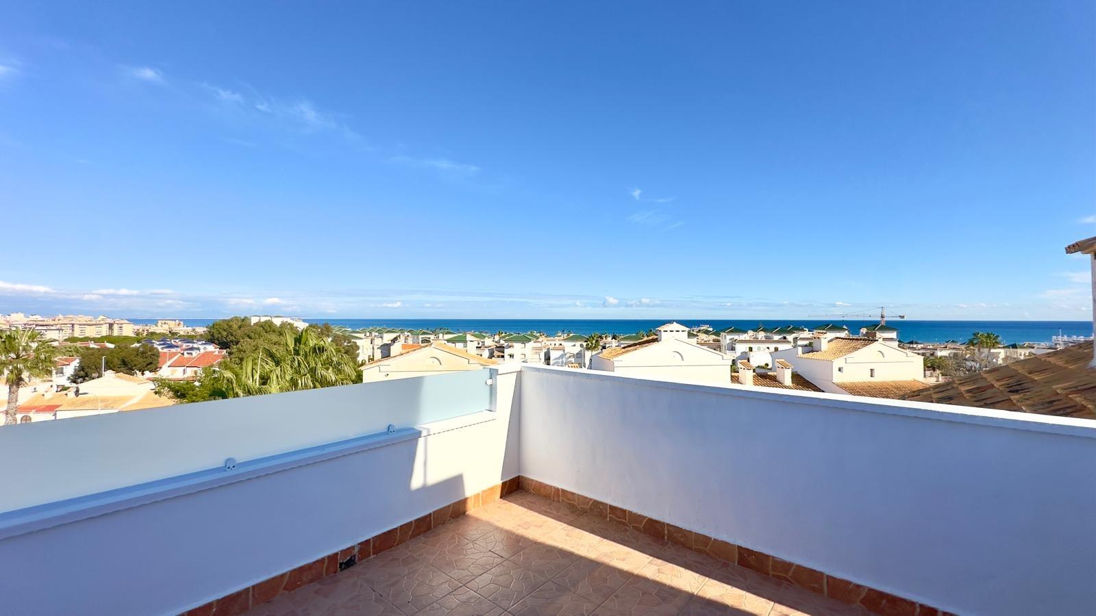 Pool area in terraced for sale in Torrevieja