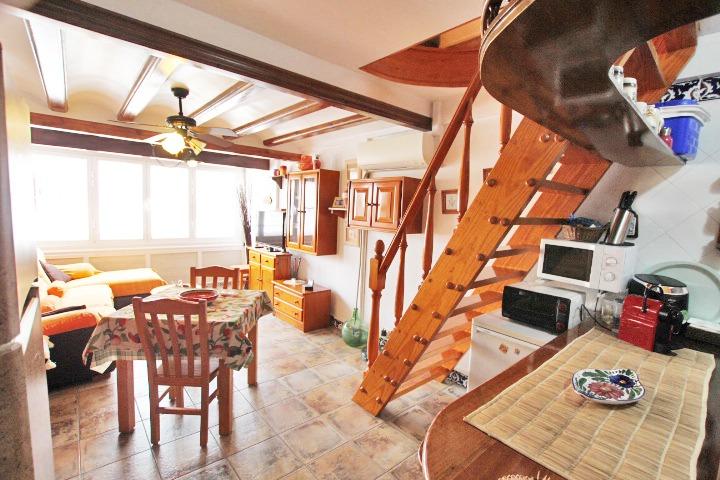Pool area in duplex for sale in Guardamar del Segura