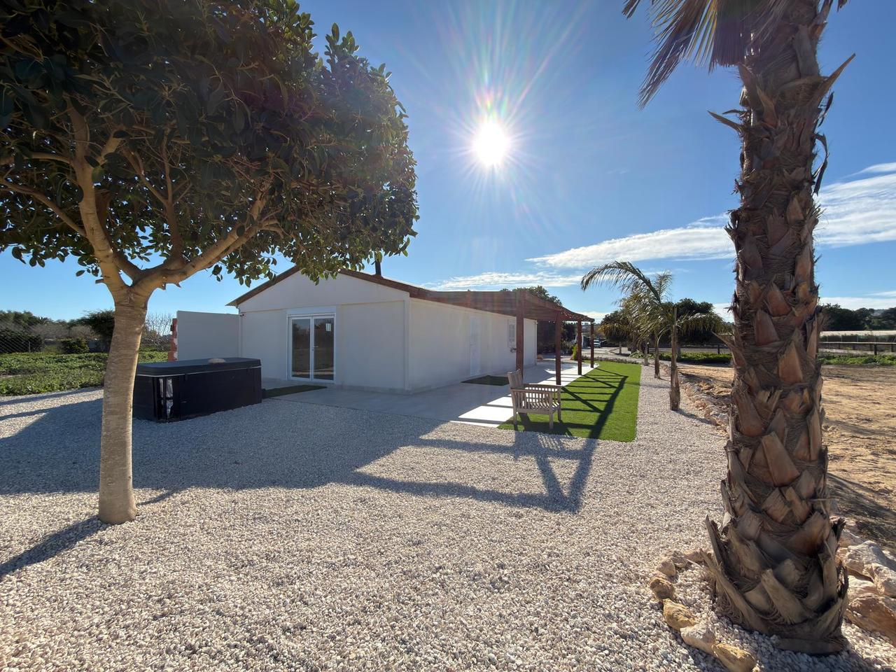 Exterior view in land for sale in Algorfa