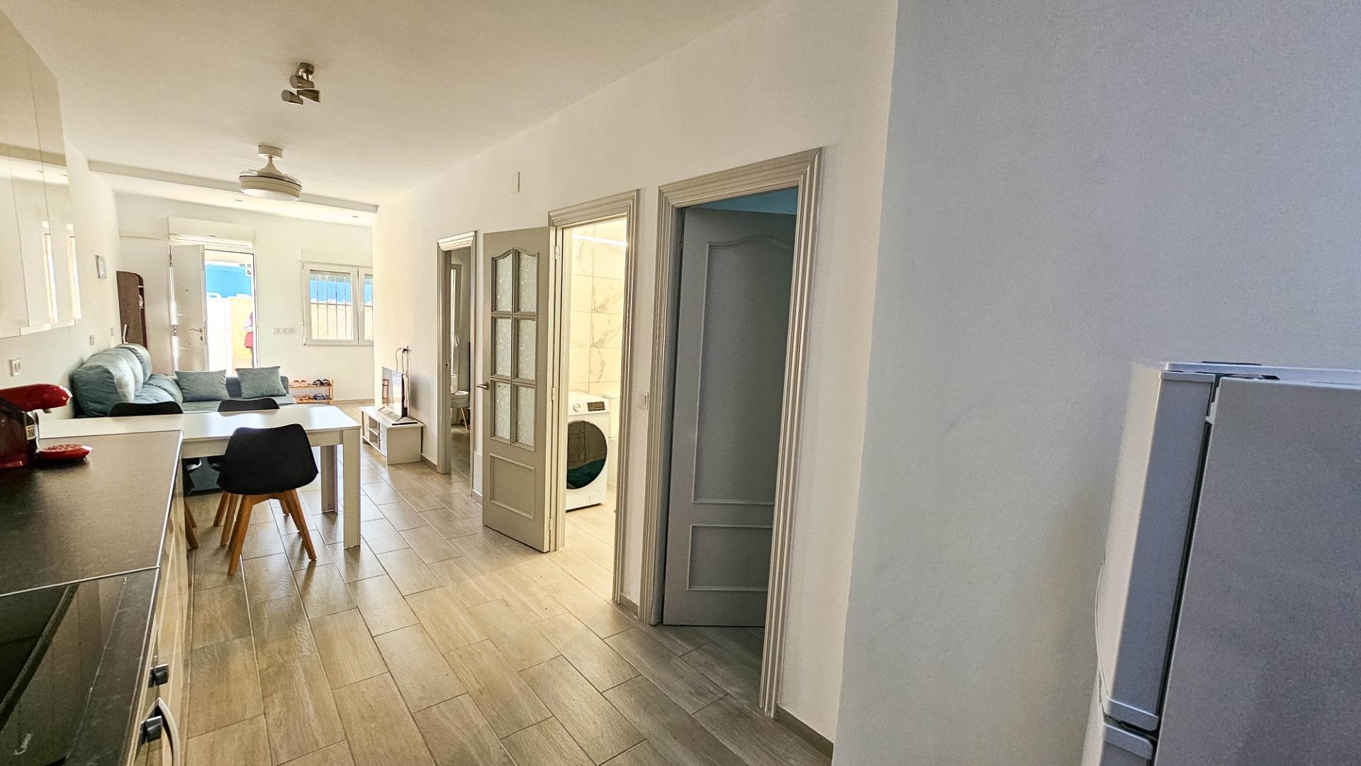 For sale: a fully renovated 54 m² house with a spacious 30 m² plot