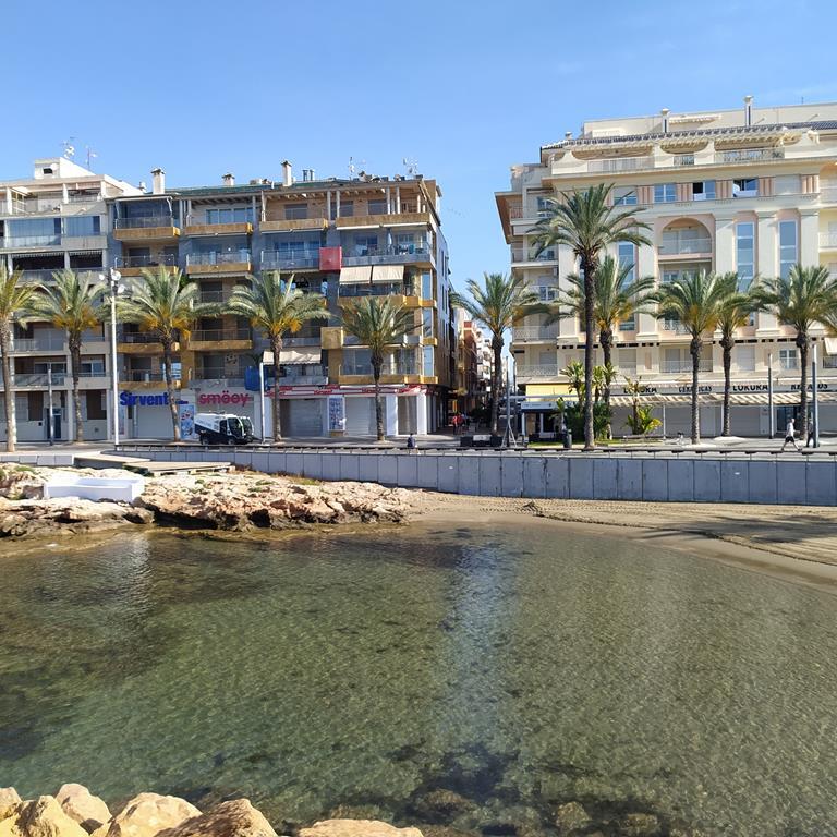Garden in apartment for sale in Torrevieja