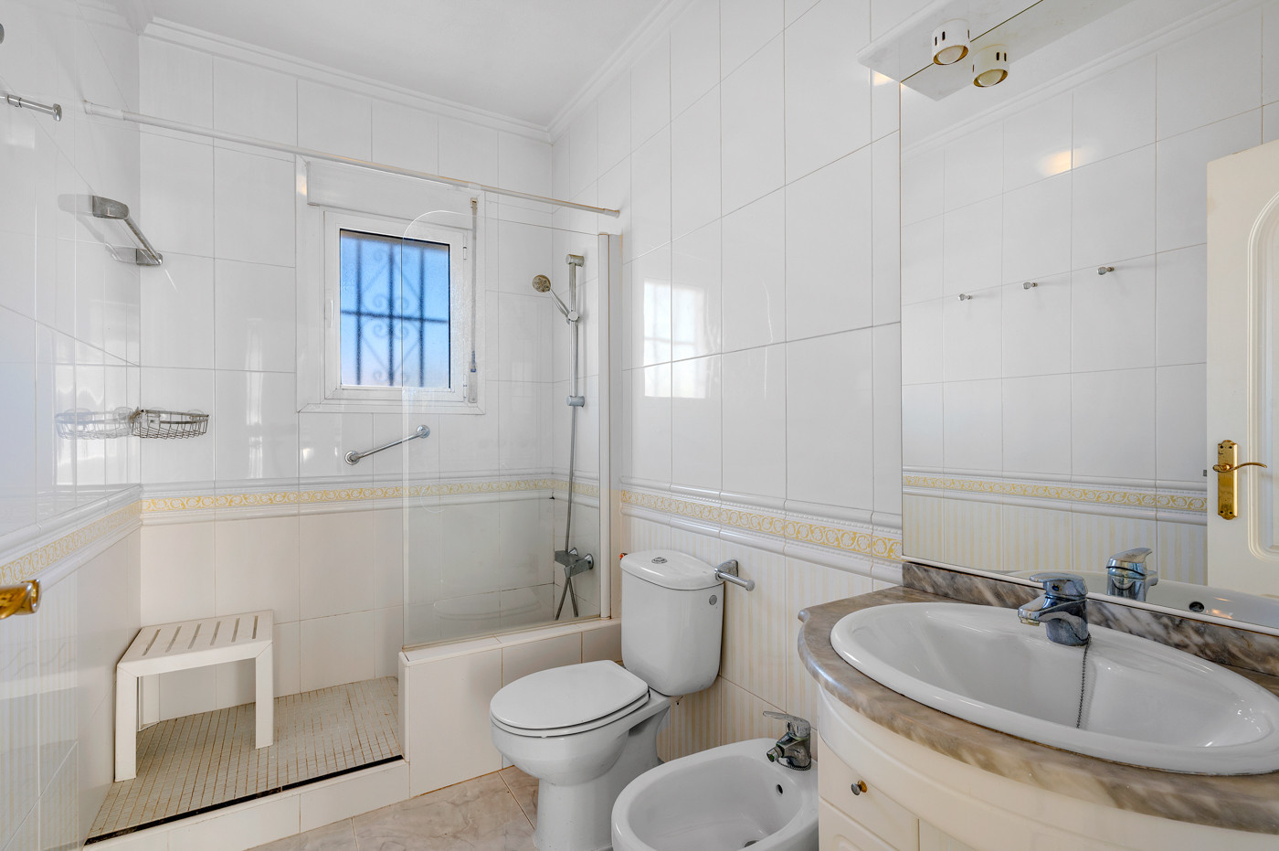 Bathroom in villa for sale in Ciudad Quesada