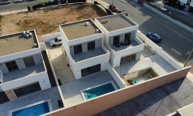 Exterior view in villa for sale in Orihuela Costa