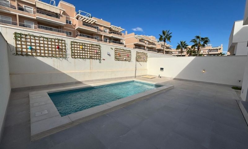 Living room in villa for sale in Orihuela Costa