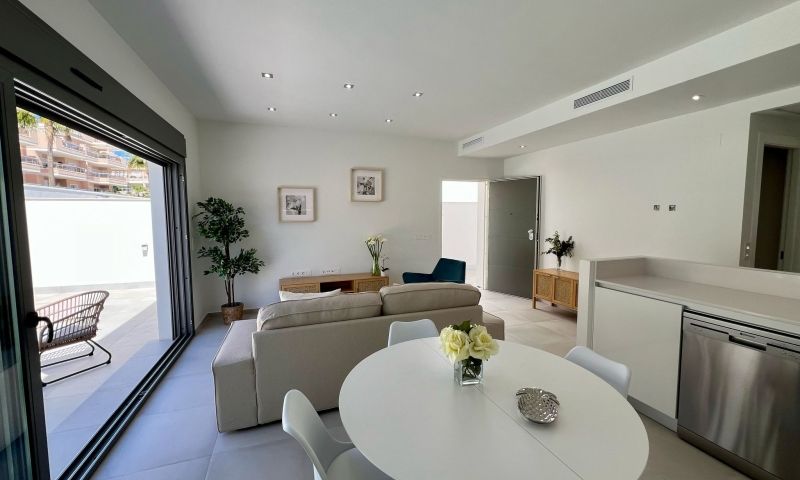 Terrace in villa for sale in Orihuela Costa