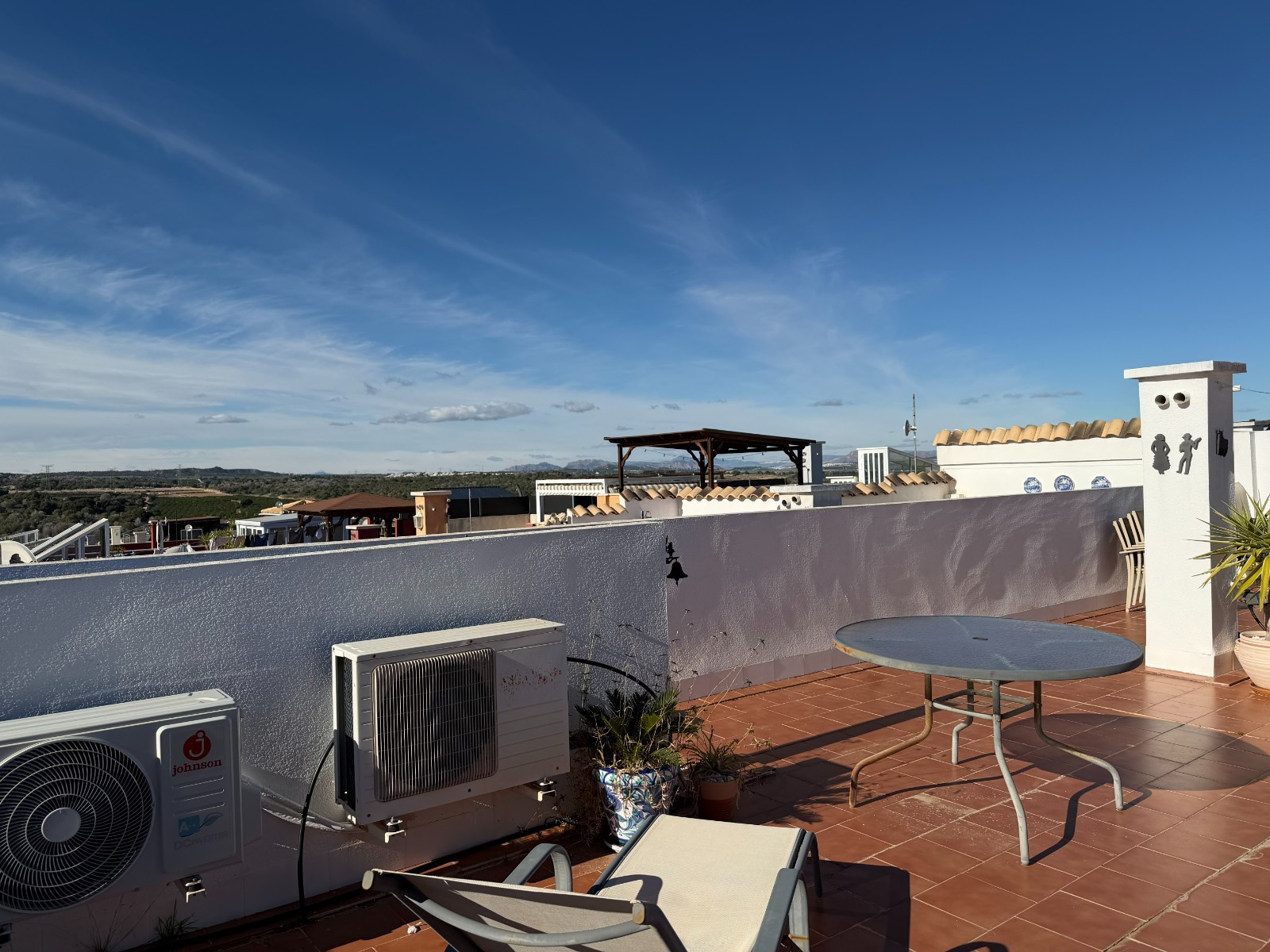 Garden in apartment for sale in Orihuela Costa