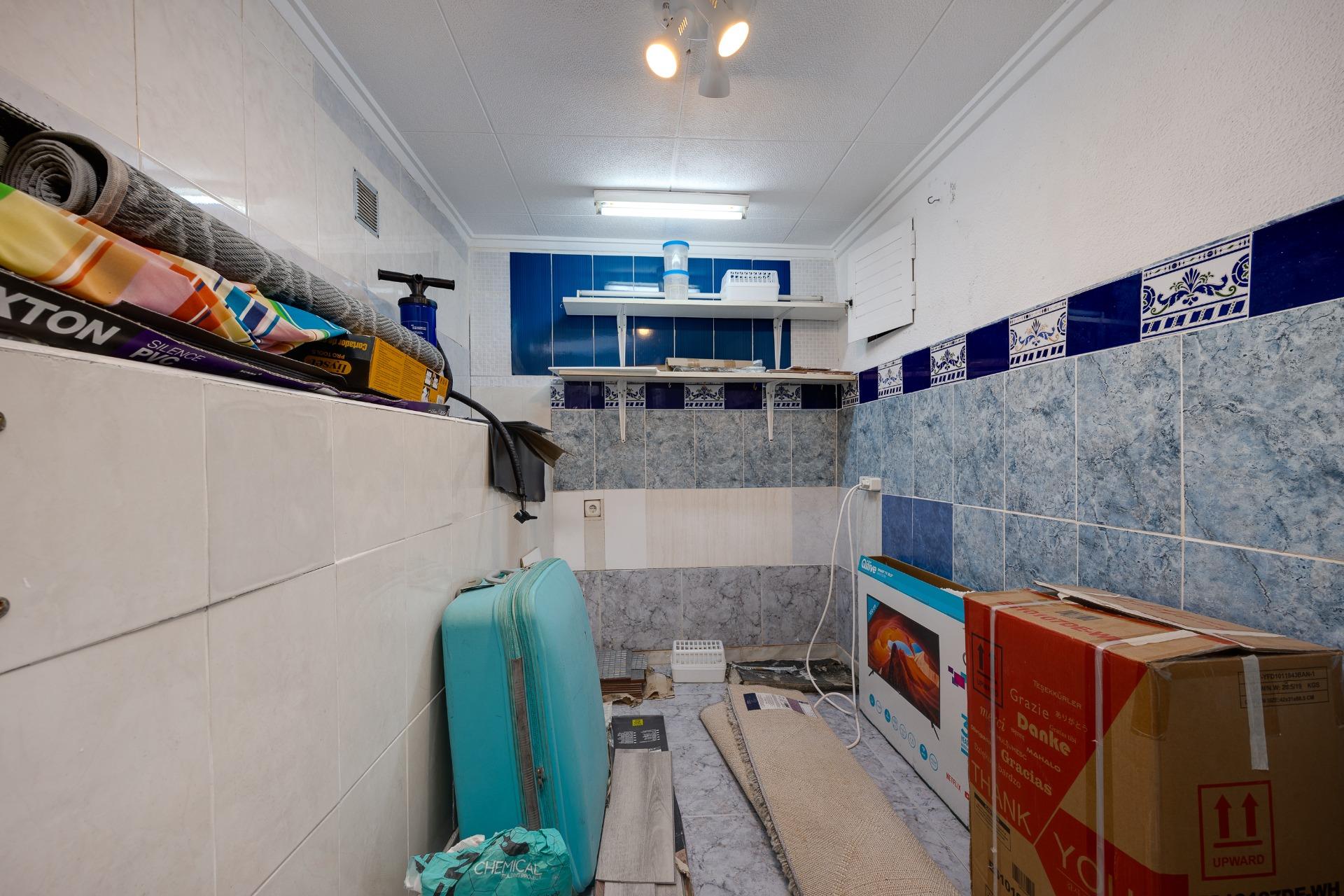 Pool area in villa for sale in San Fulgencio