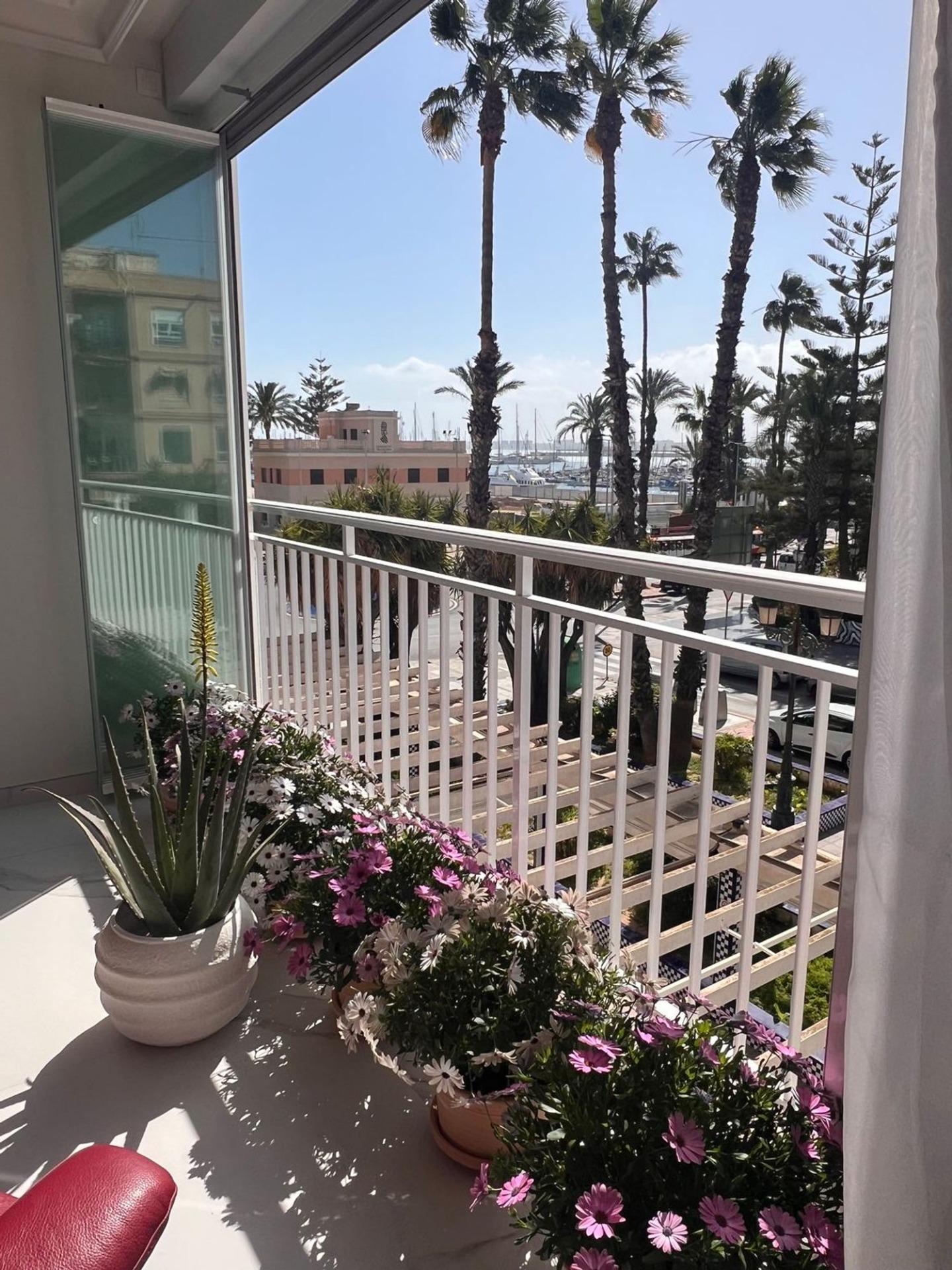 Pool area in apartment for sale in Torrevieja