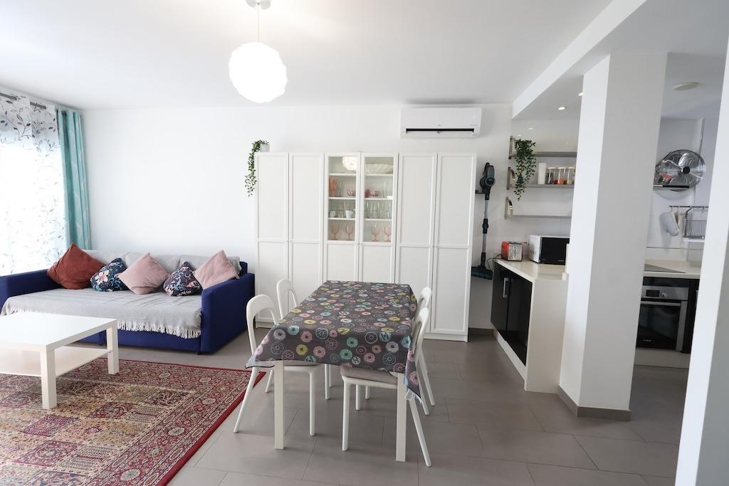 Pool area in bungalow for sale in Orihuela Costa