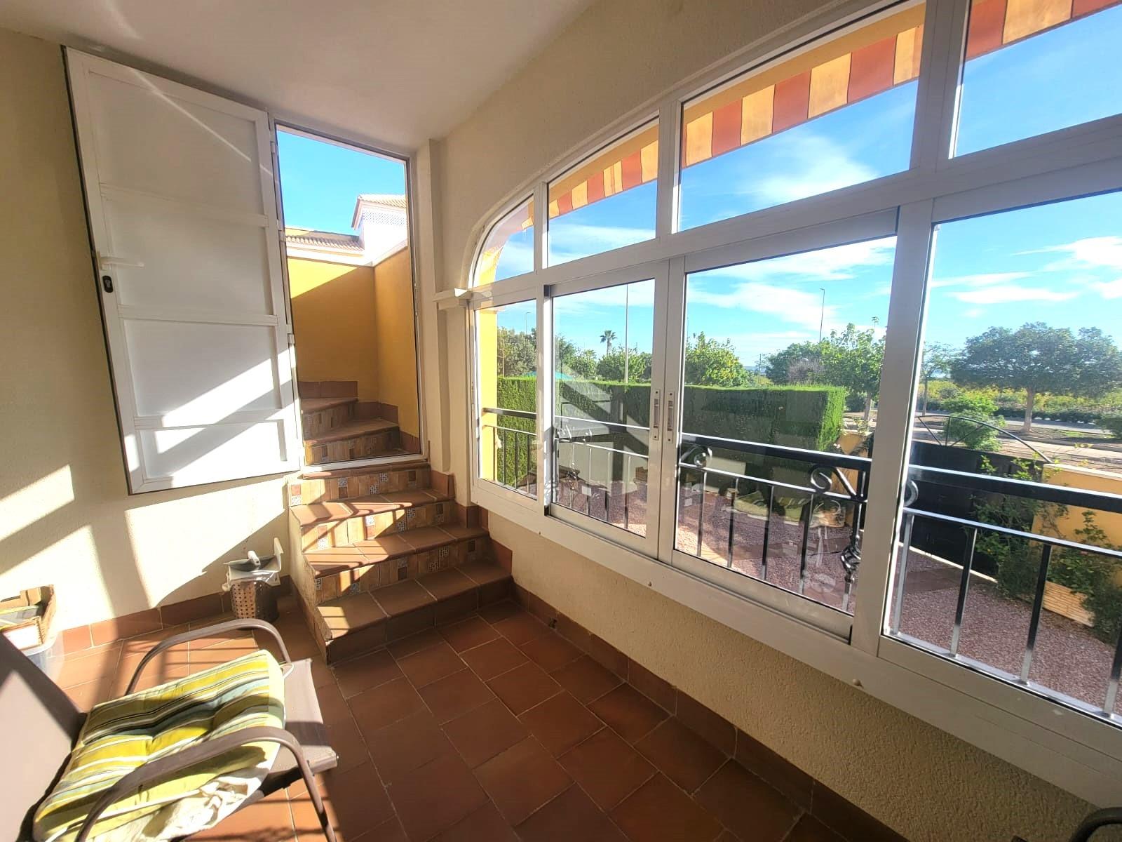 Pool area in terraced for sale in Los Montesinos