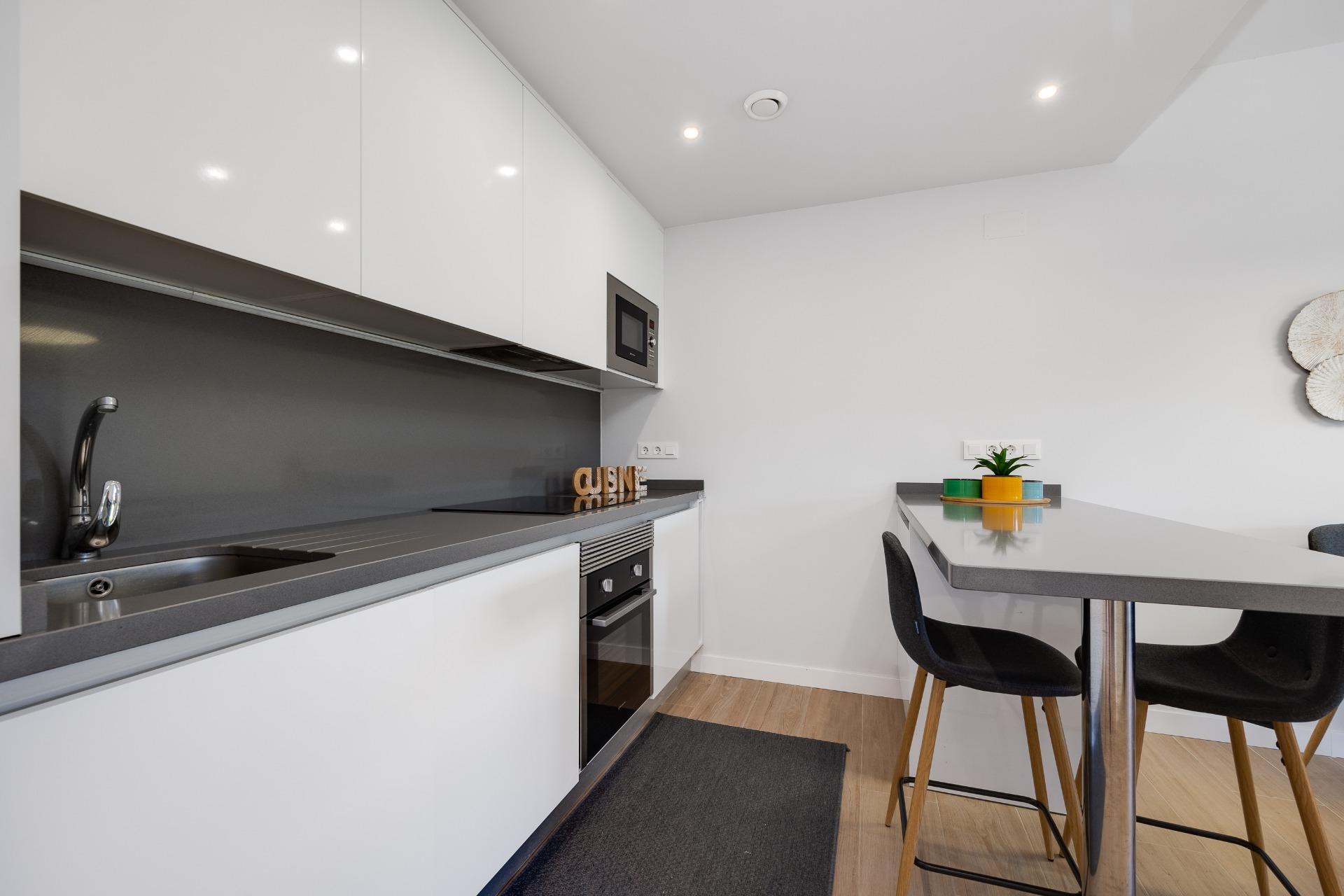 Garden in apartment for sale in Orihuela Costa