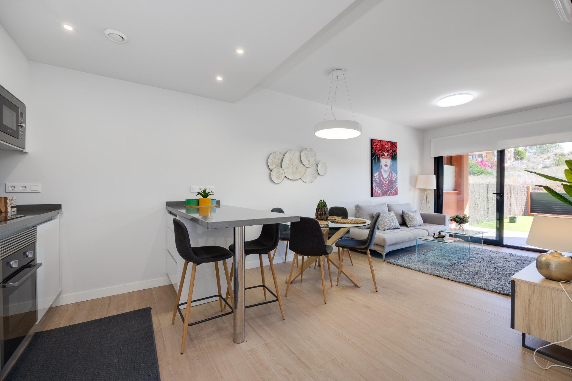 Dining area in apartment for sale in Orihuela Costa