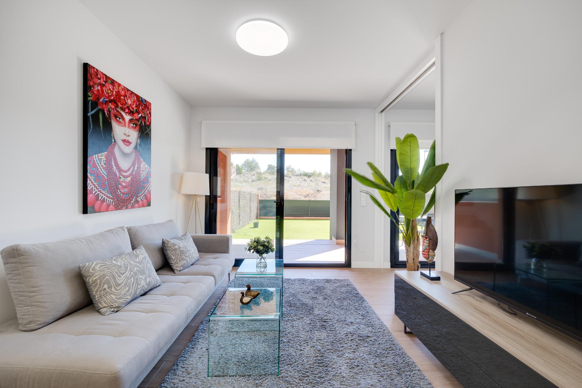 Living room in apartment for sale in Orihuela Costa