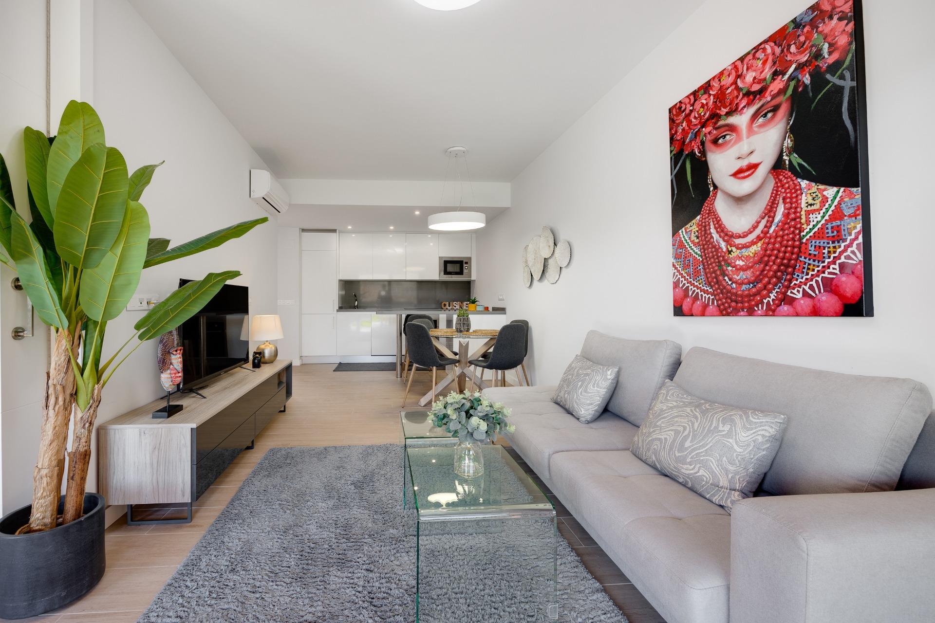 Dining area in apartment for sale in Orihuela Costa