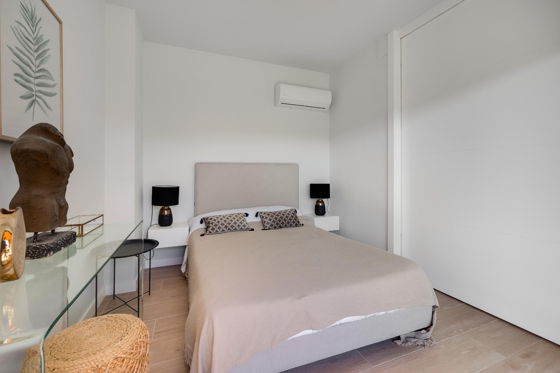 Master bedroom in apartment for sale in Orihuela Costa