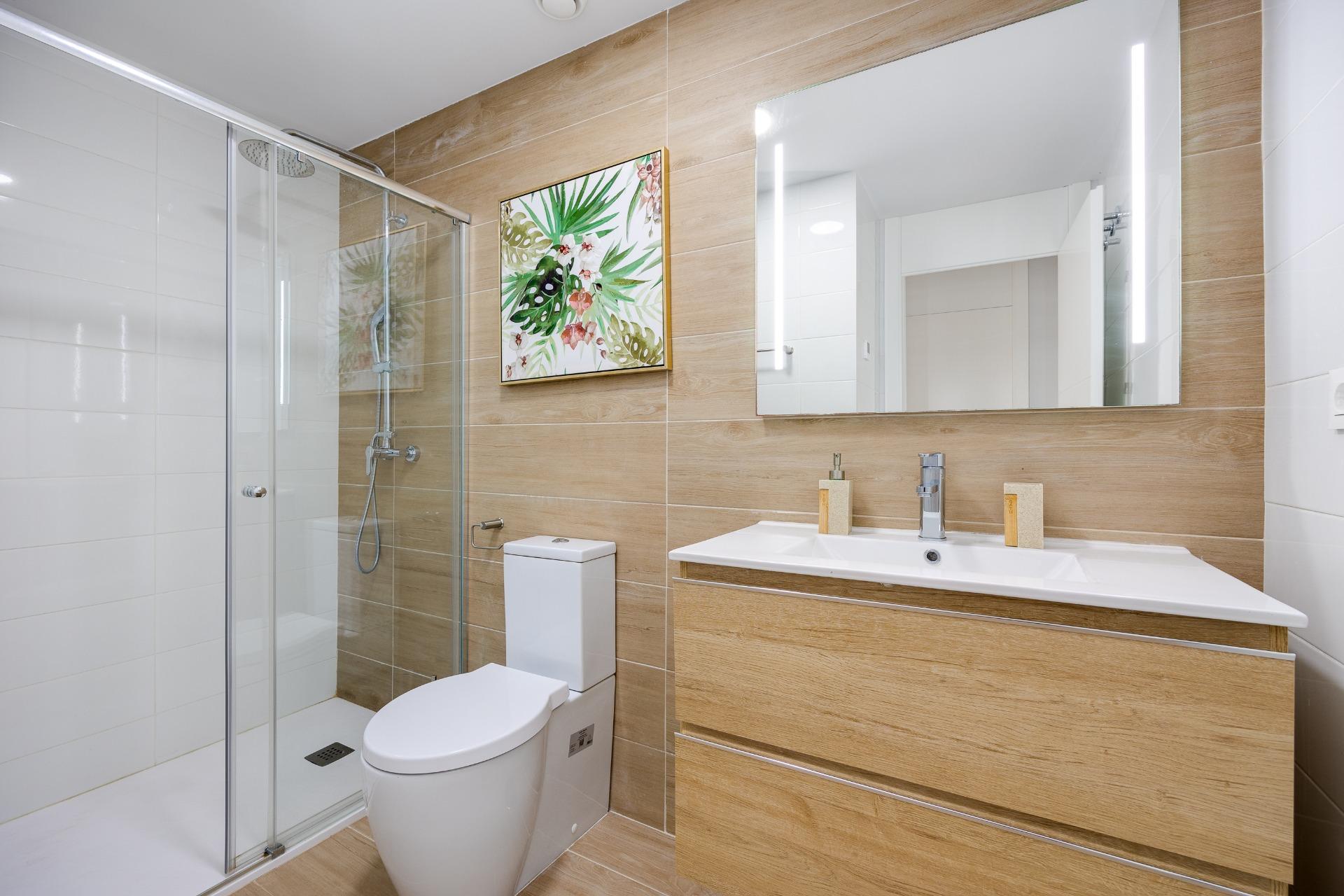 Pool area in apartment for sale in Orihuela Costa
