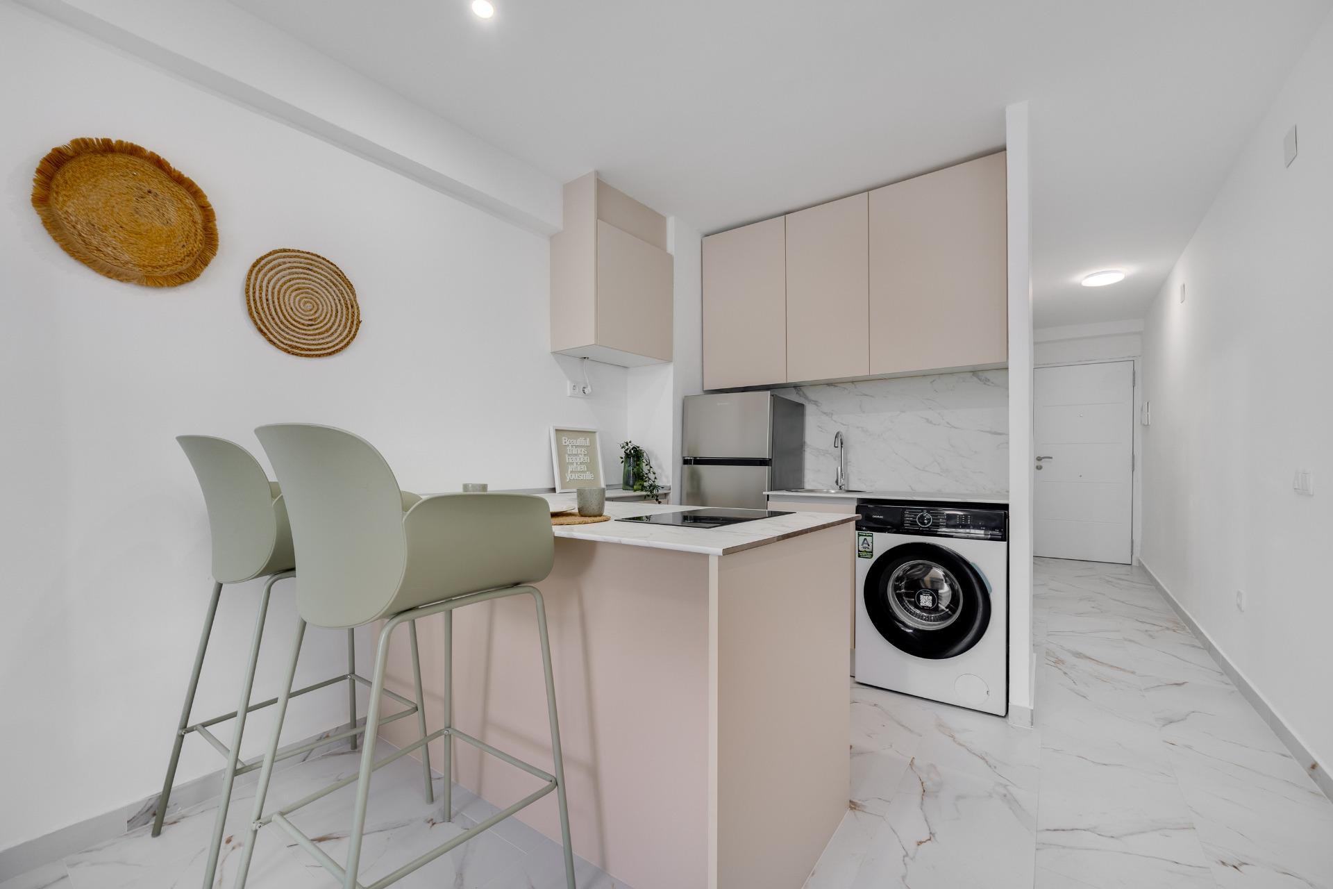 Garden in apartment for sale in Torrevieja