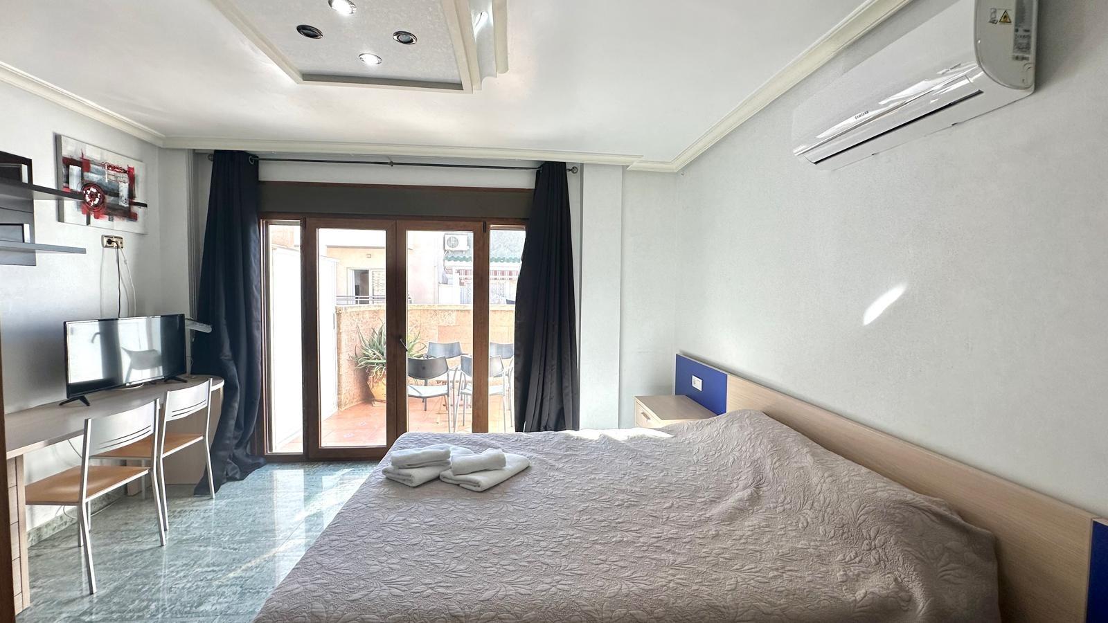 Terrace in penthouse for sale in Torrevieja