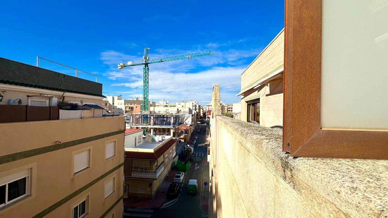 Exterior view in penthouse for sale in Torrevieja