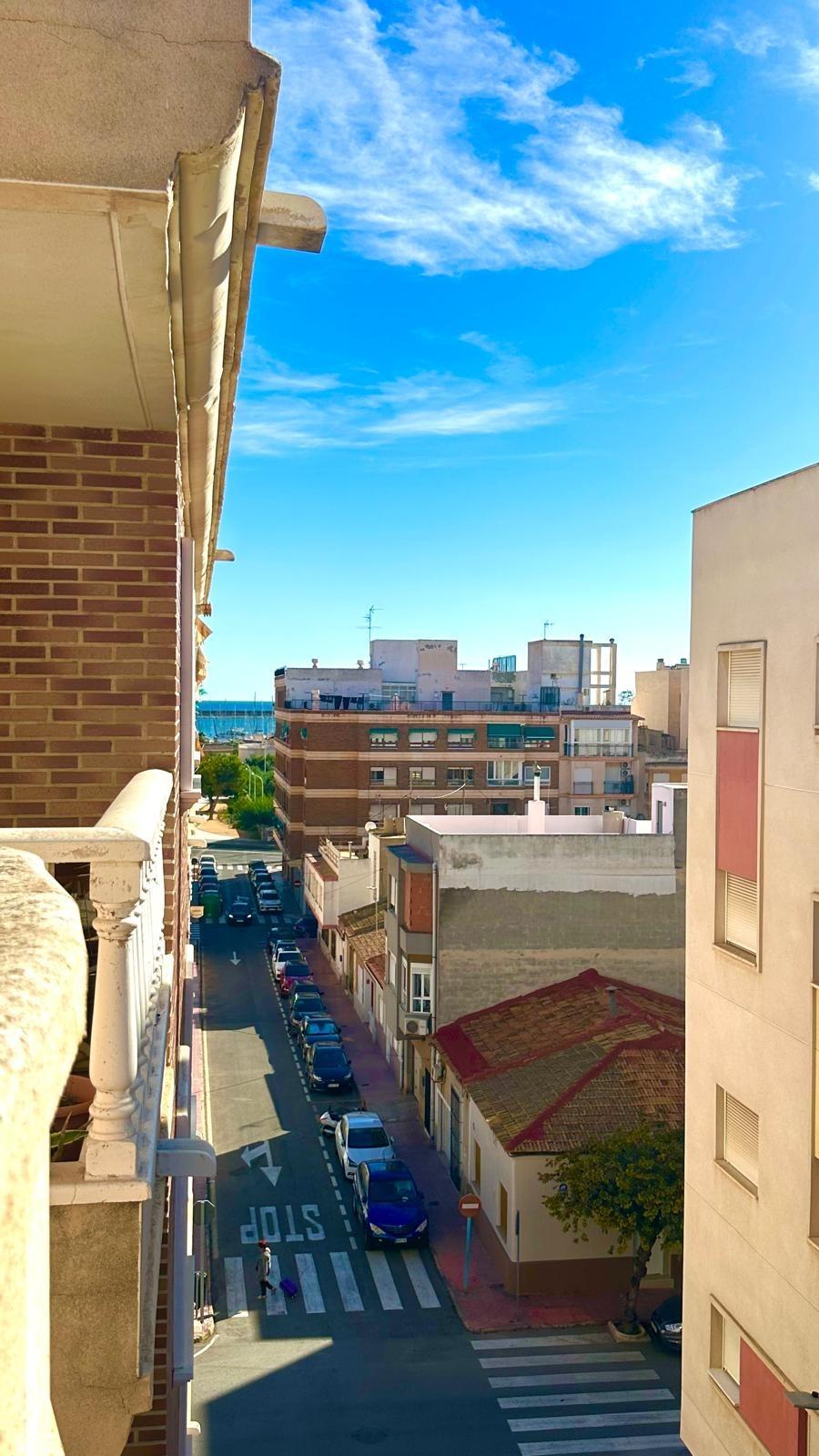 Master bedroom in penthouse for sale in Torrevieja