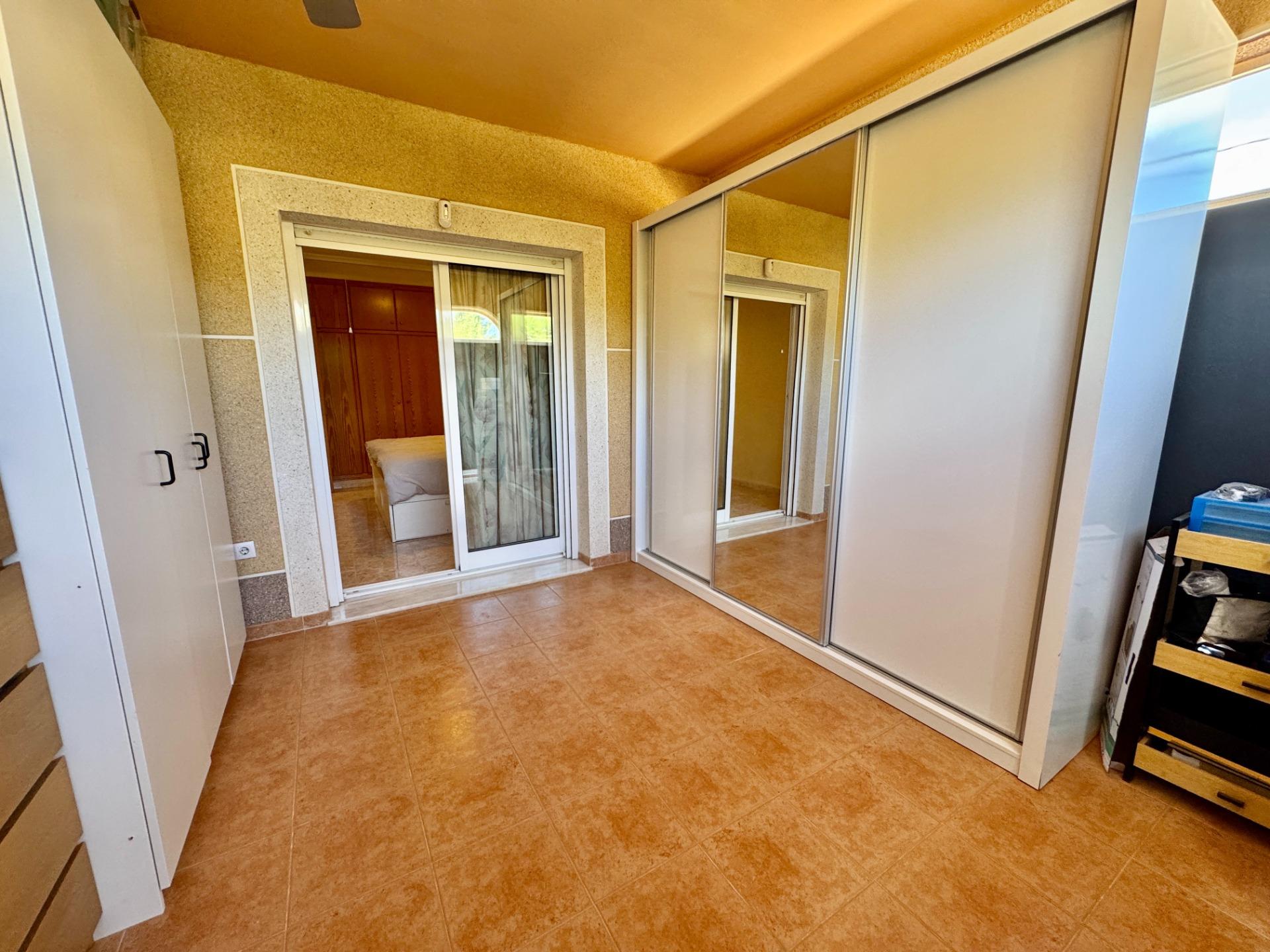 Pool area in villa for sale in Dolores