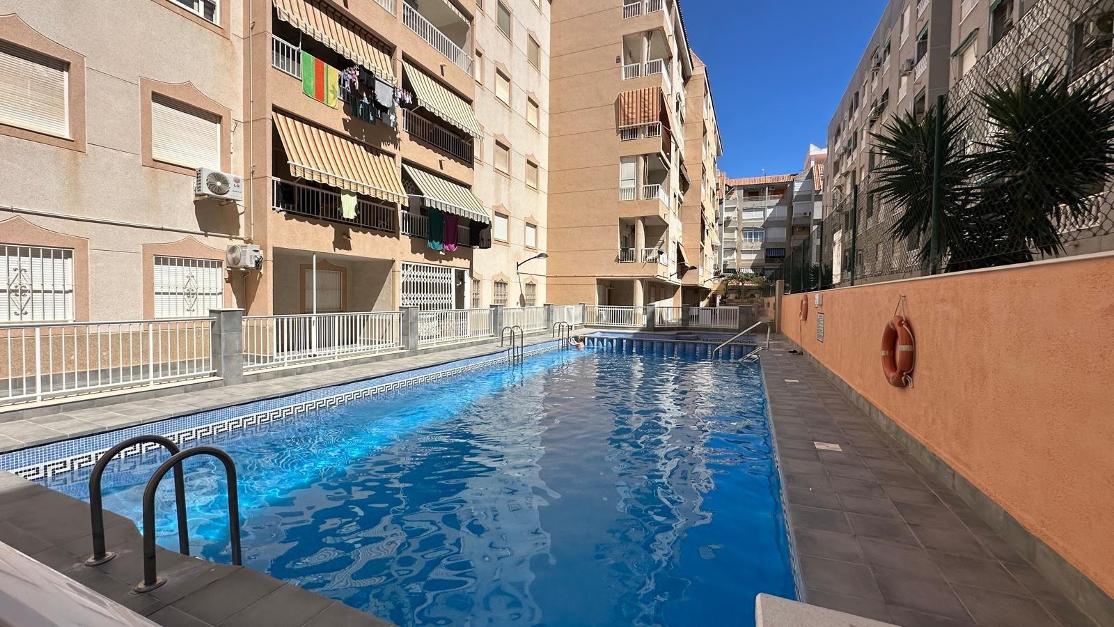 Living room in penthouse for sale in Torrevieja