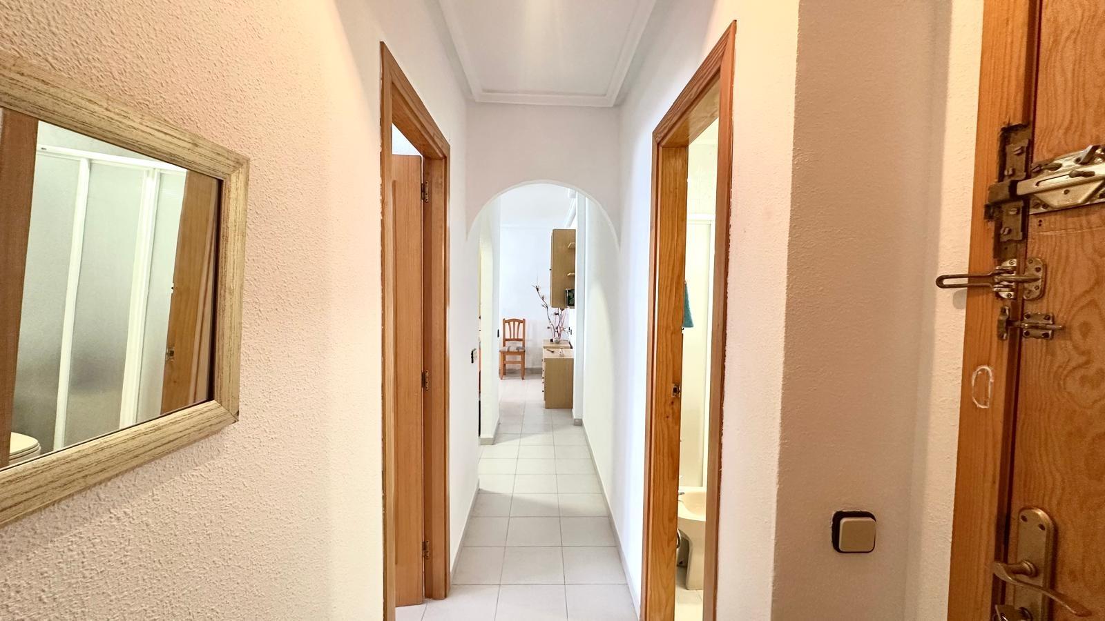 Pool area in penthouse for sale in Torrevieja