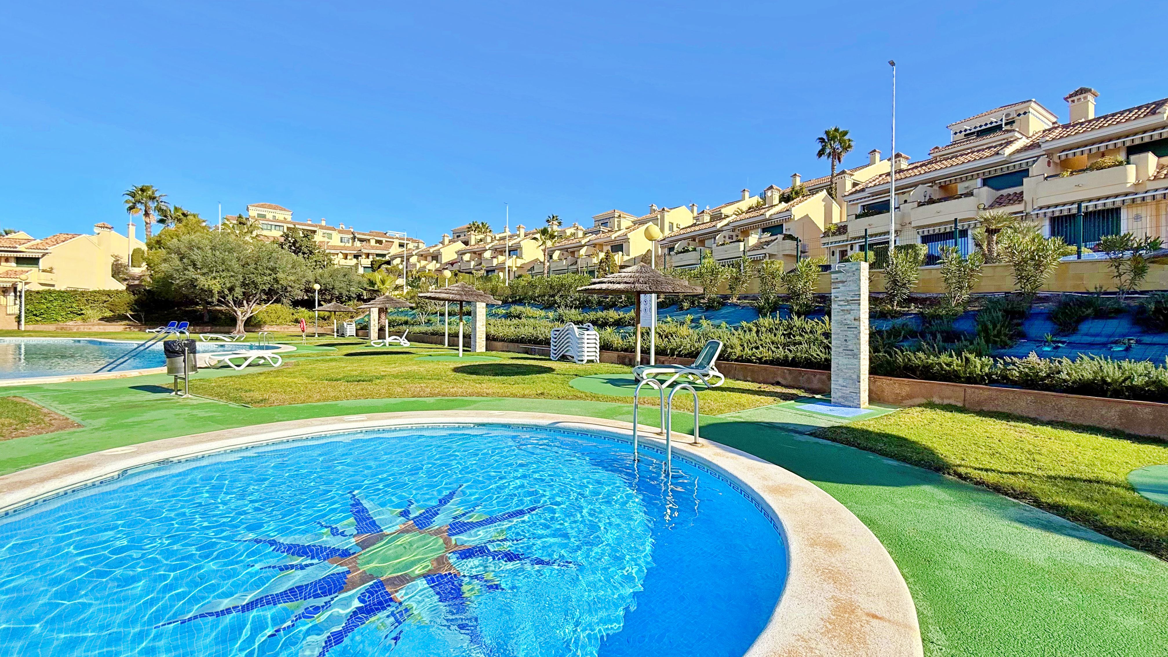Pool area in terraced for sale in Orihuela