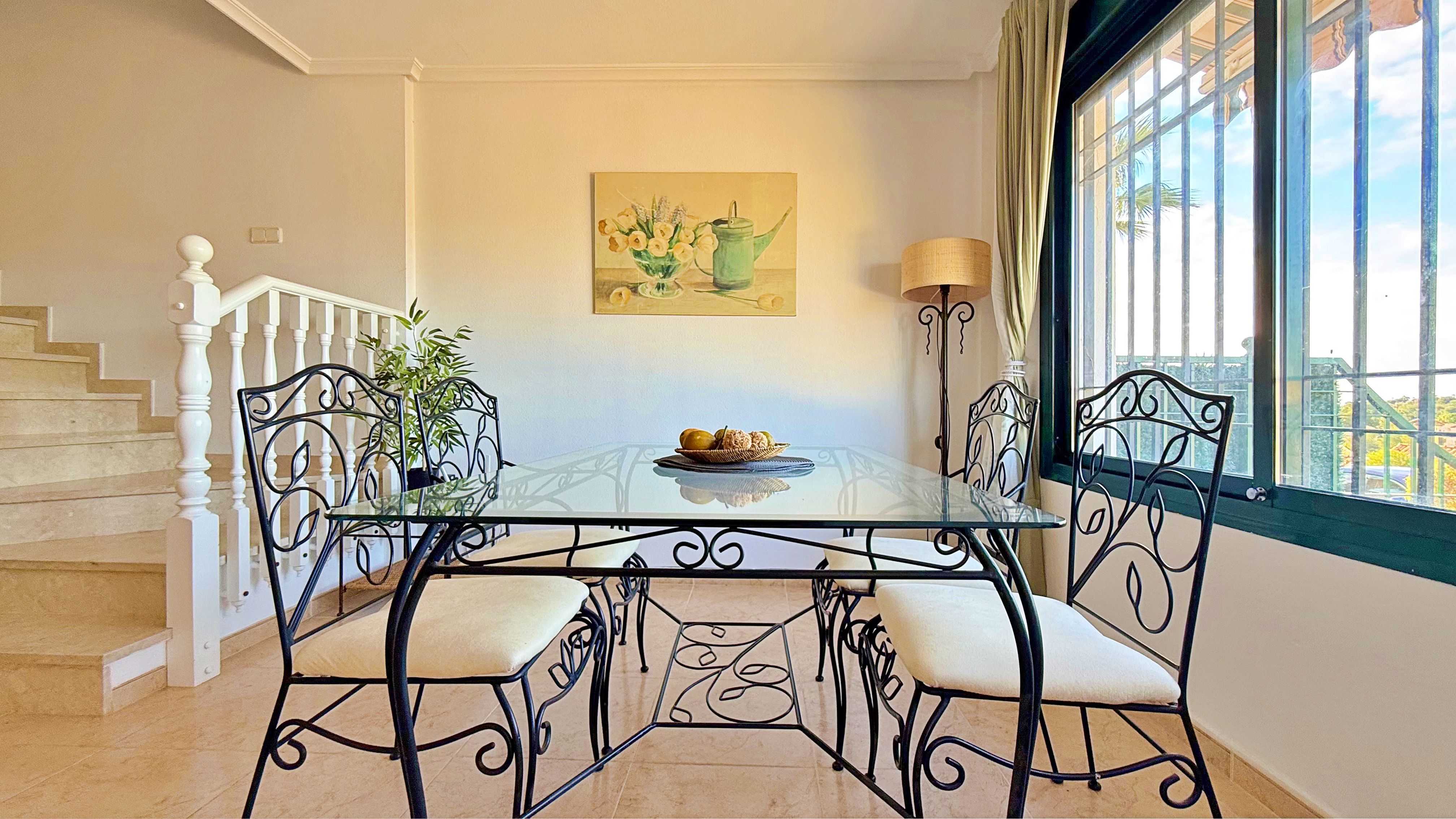 Dining area in terraced for sale in Orihuela