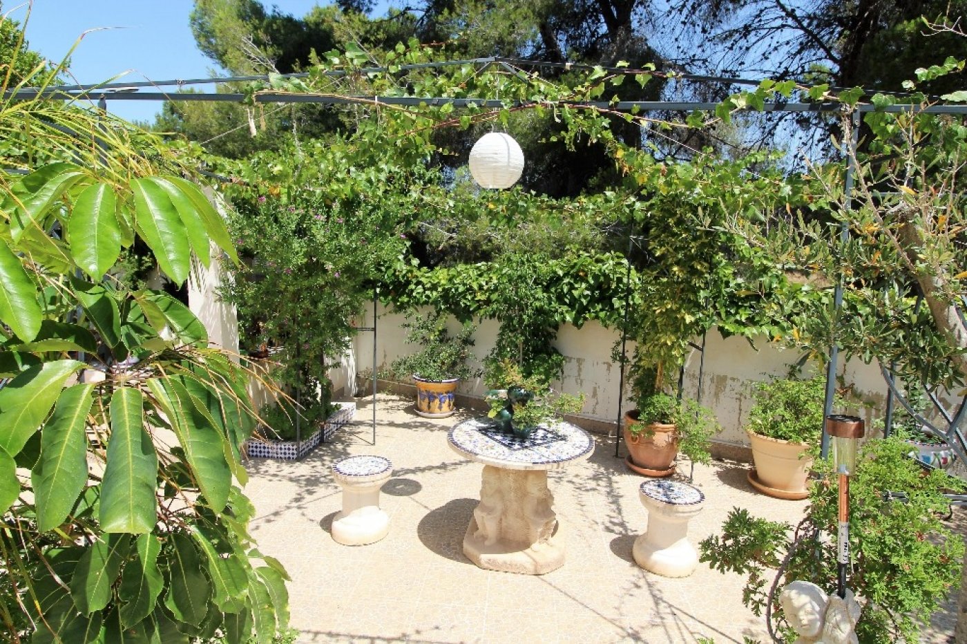 Garden in villa for sale in Torrevieja
