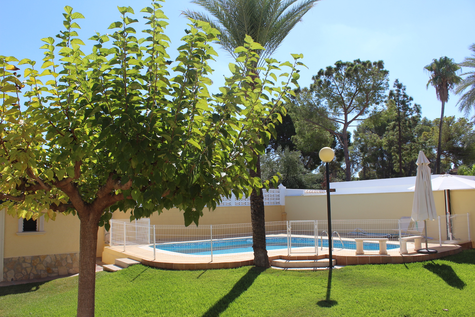 Exterior view in villa for sale in L'Eliana