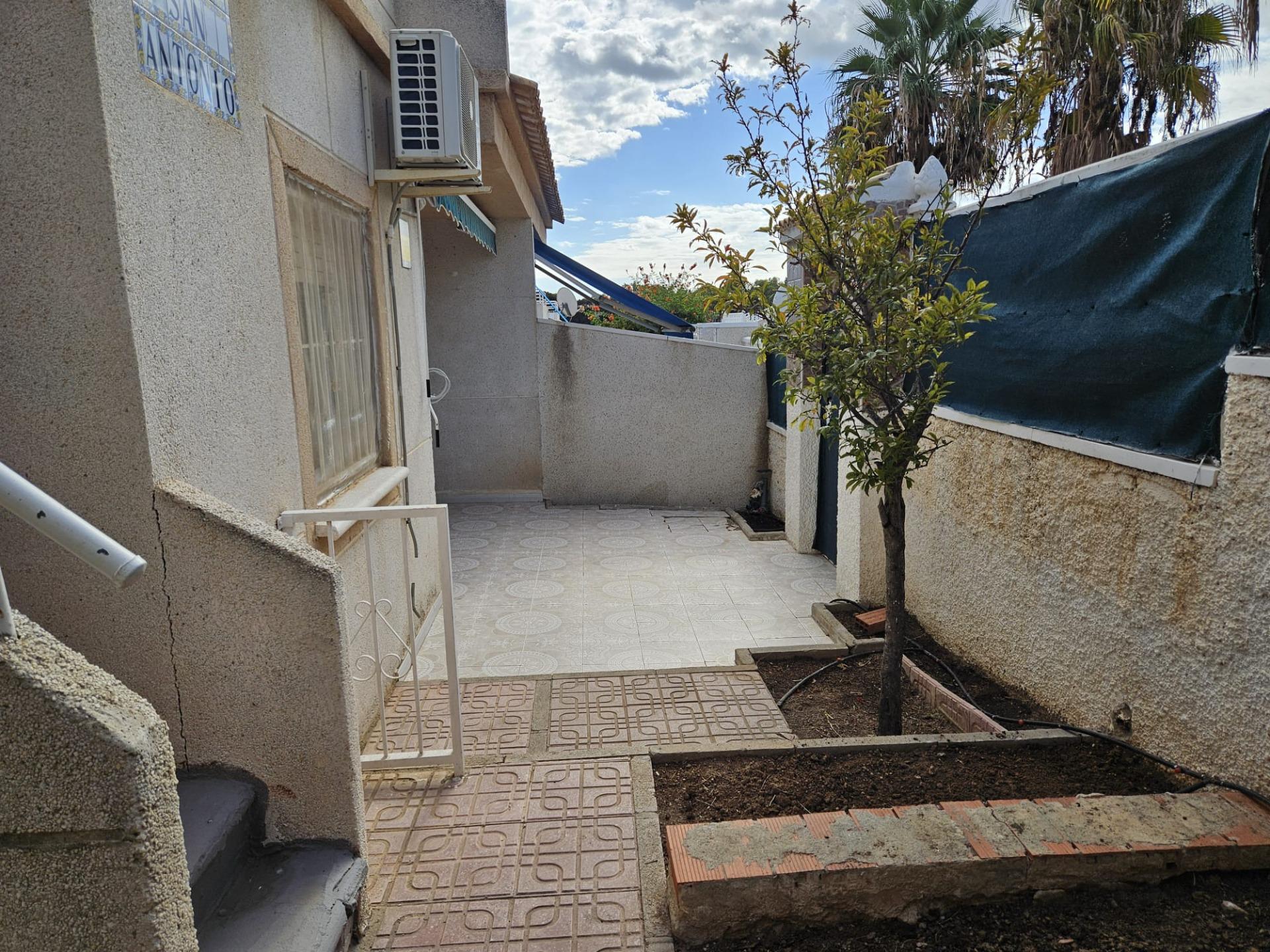 Pool area in terraced for sale in Torrevieja