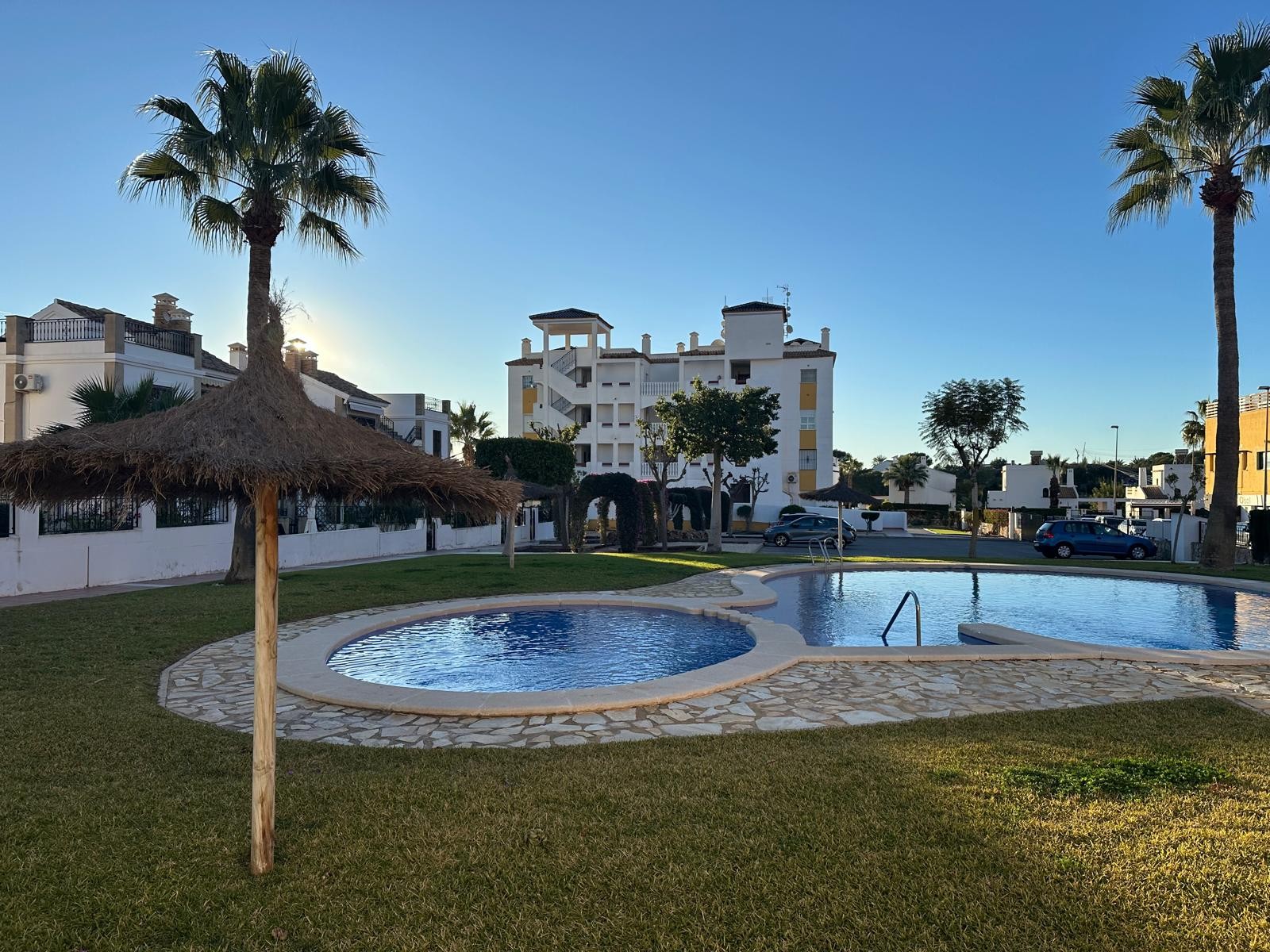 Living room in apartment for sale in Campoamor