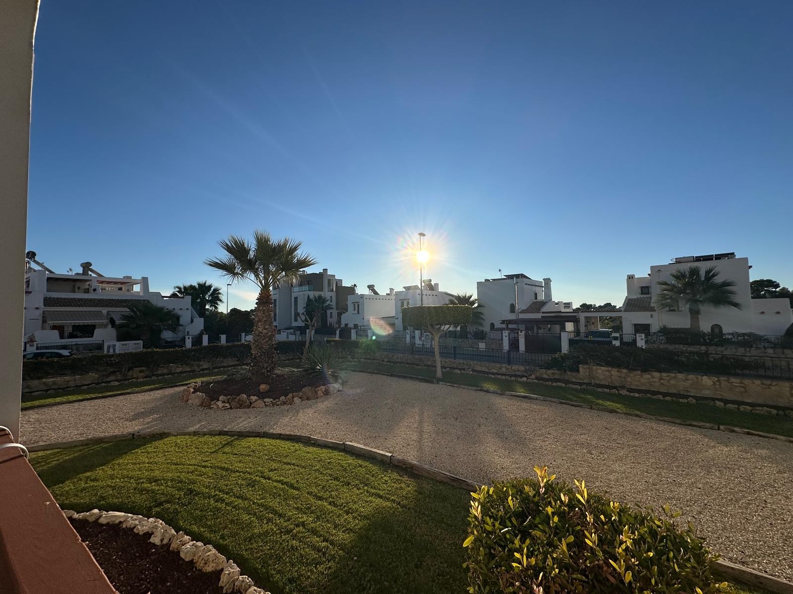 Pool area in apartment for sale in Campoamor