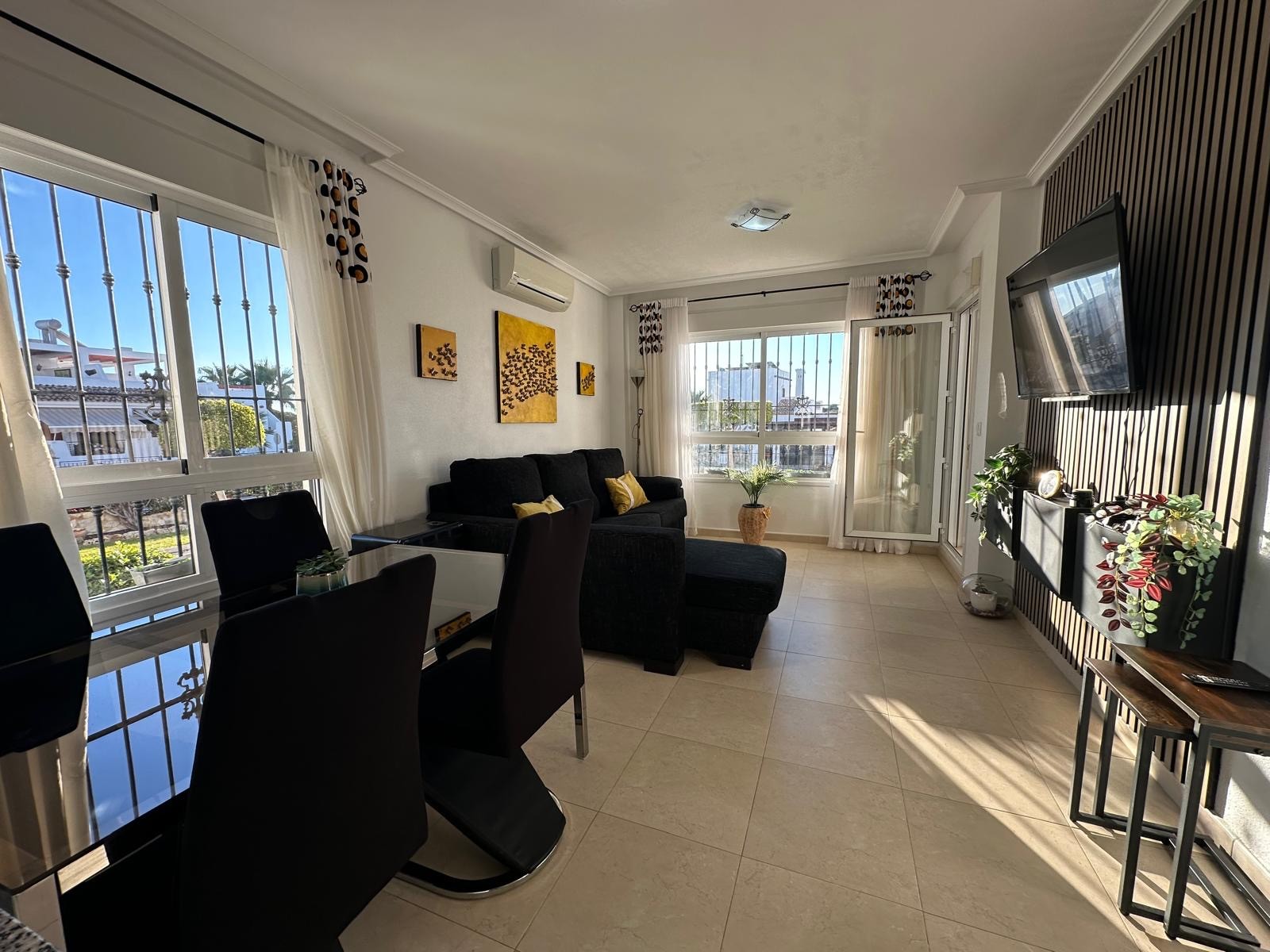 Pool area in apartment for sale in Campoamor