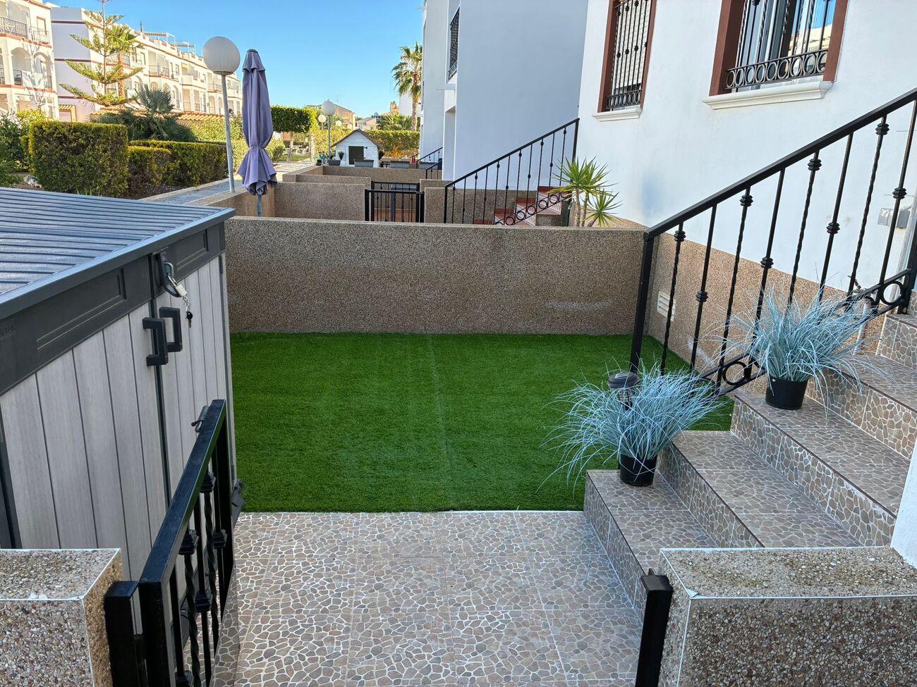 Exterior view in apartment for sale in Punta Prima