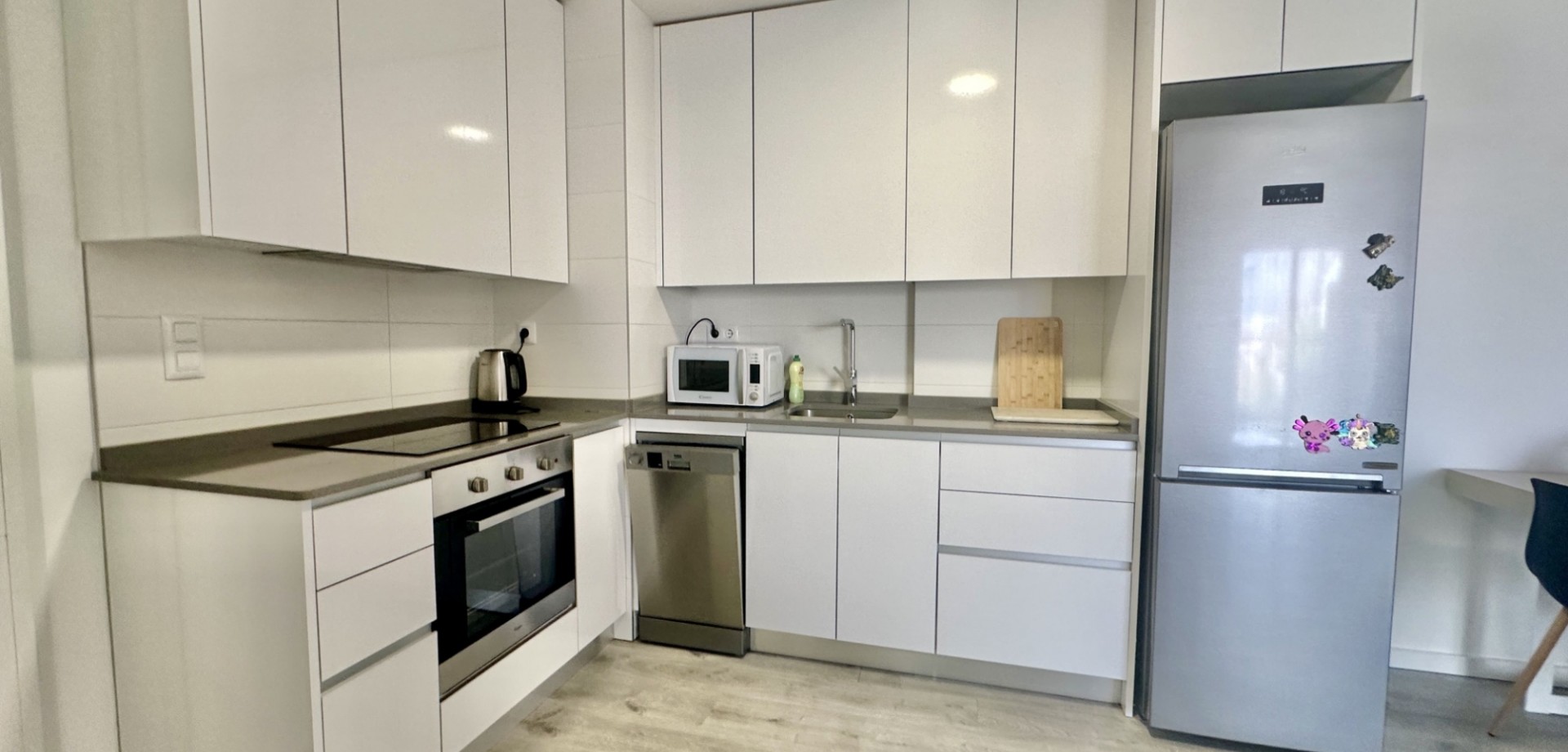 Kitchen in apartment for sale in Orihuela Costa