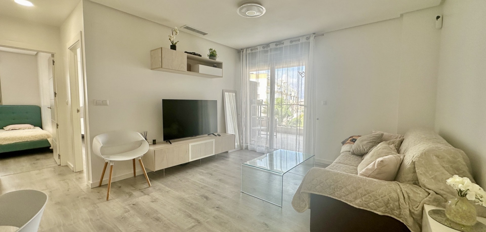 Master bedroom in apartment for sale in Orihuela Costa