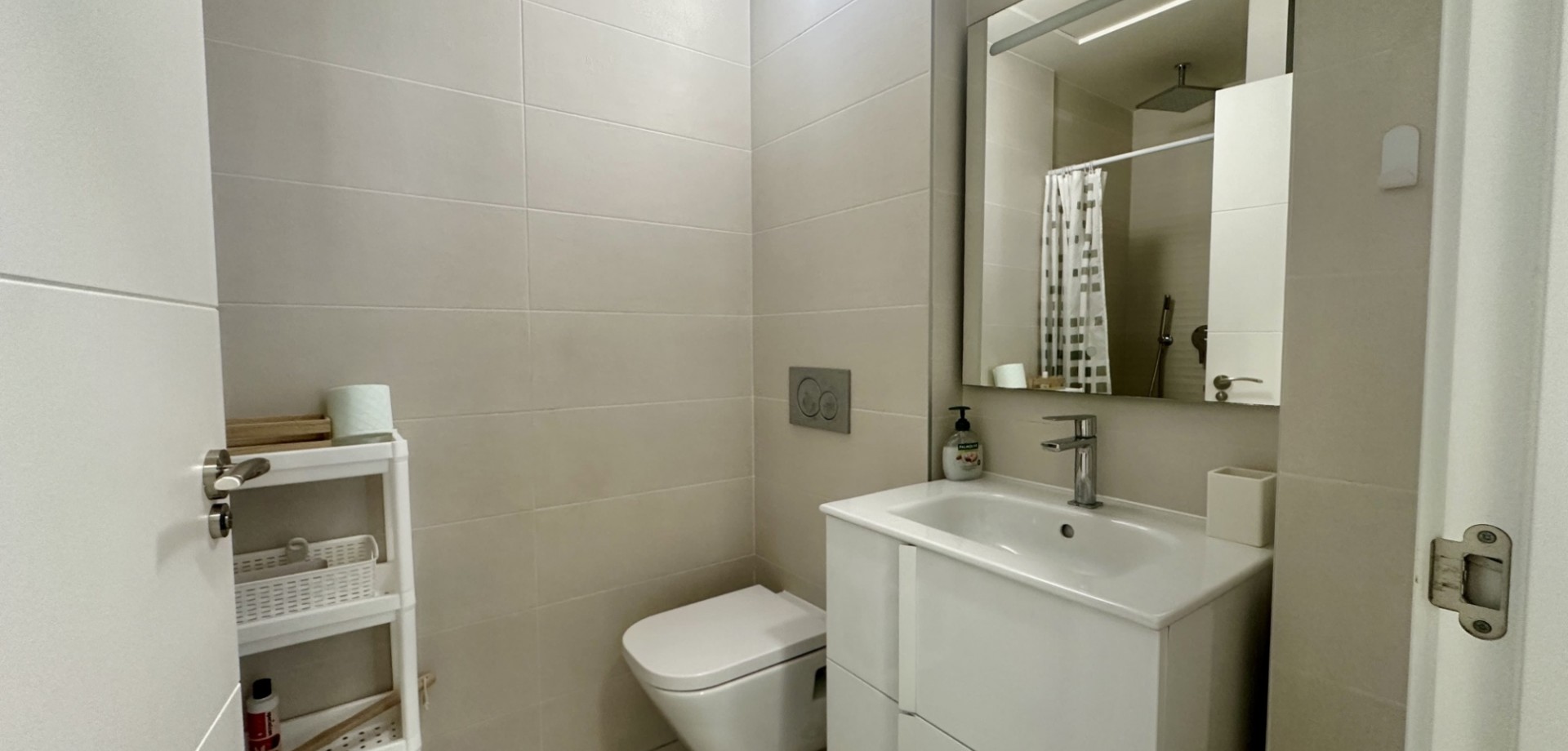 Pool area in apartment for sale in Orihuela Costa